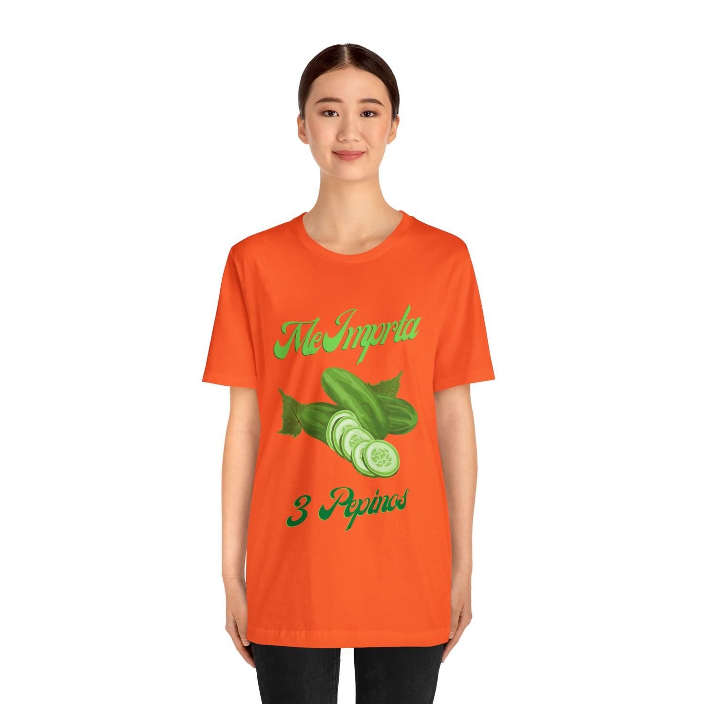 Me Importa 3 Pepinos -Unisex Jersey Short Sleeve Tee