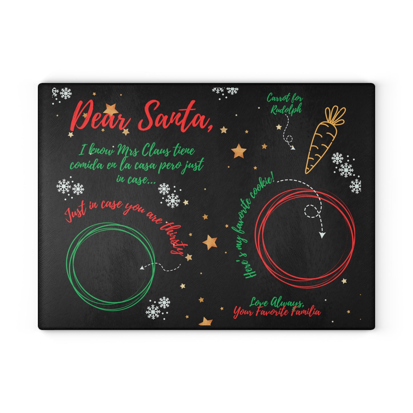 Santa Cookie Tray