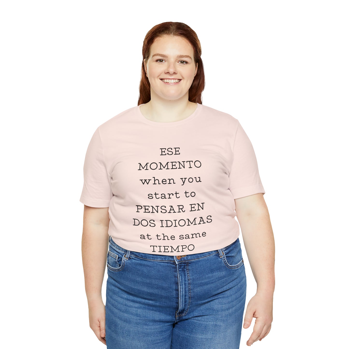 Im Bilingual Unisex Jersey Short Sleeve Tee