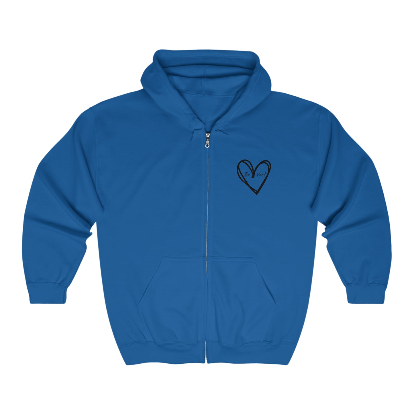 Be Kind - Unisex Heavy Blend Full Zip Hooded Sweatshirt