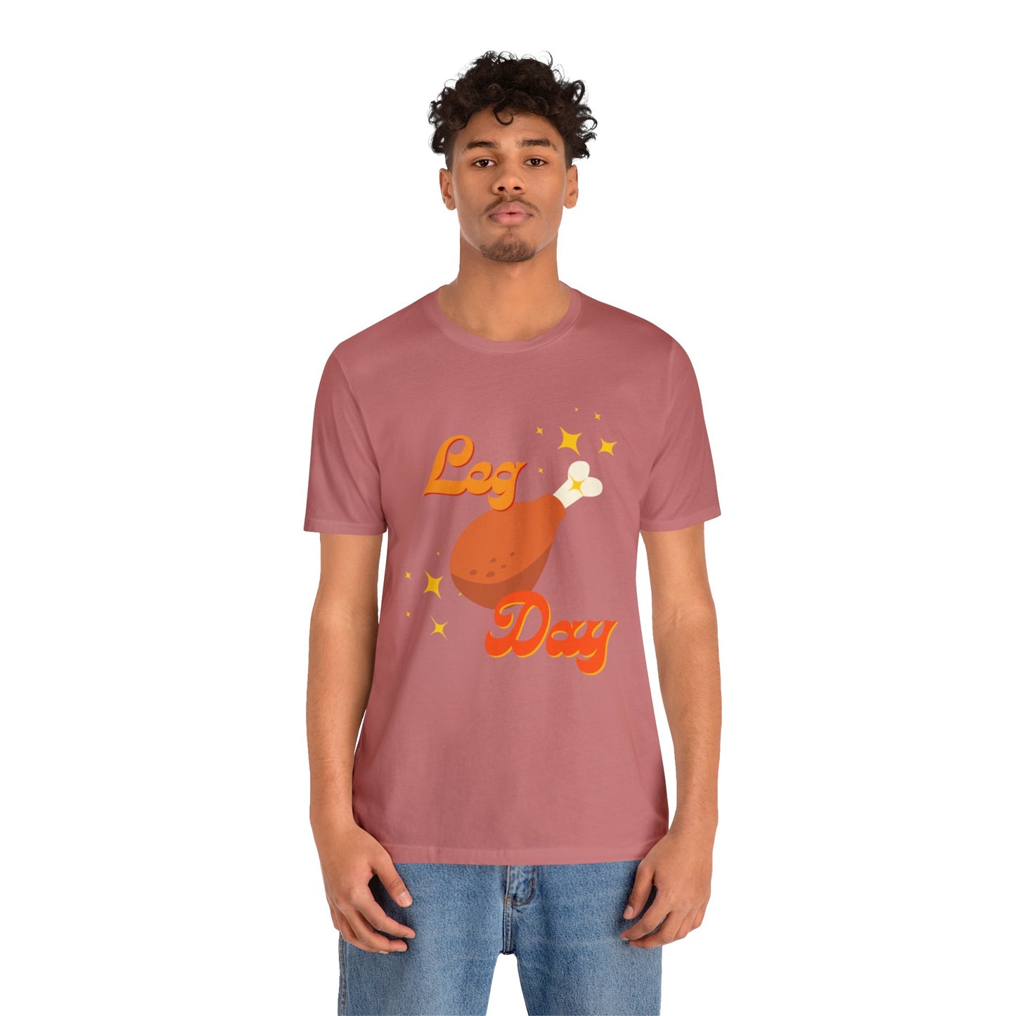 Leg Day Unisex Jersey Short Sleeve Tee