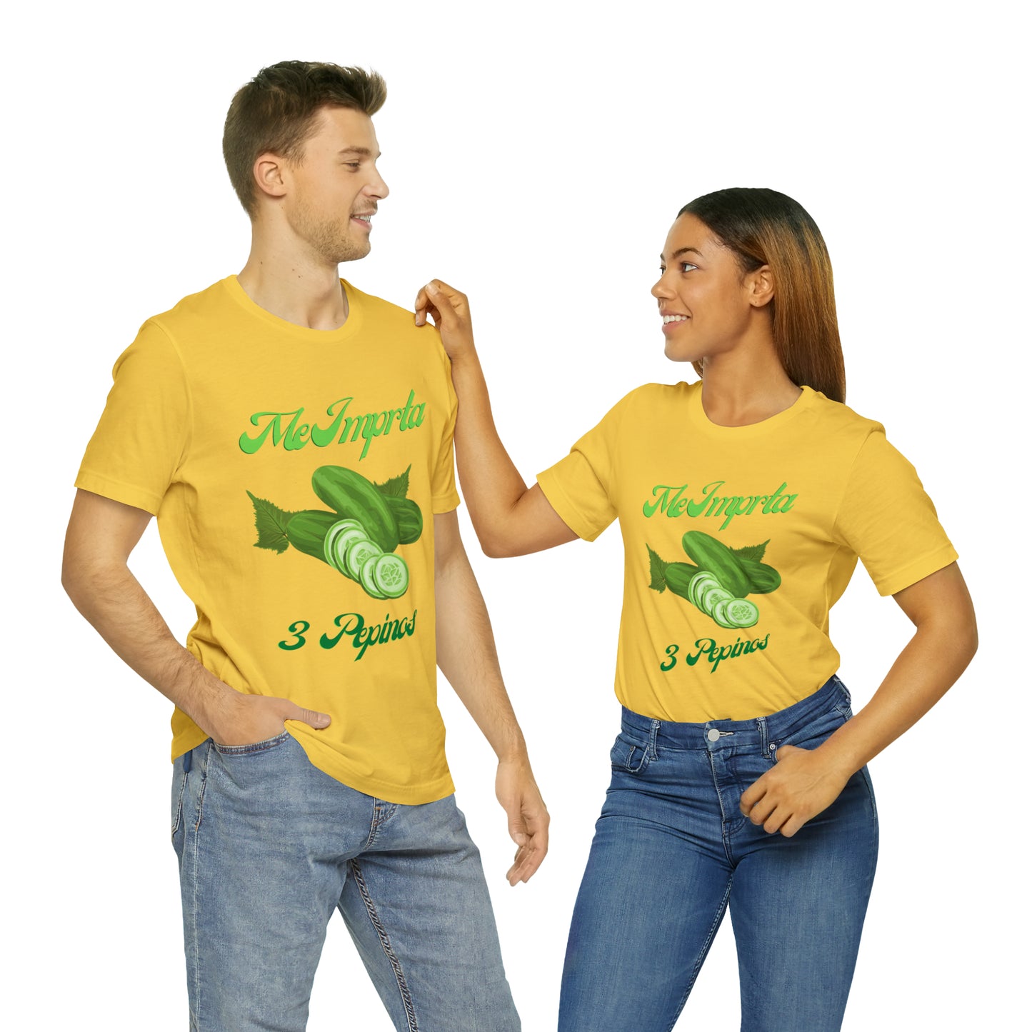 Me Importa 3 Pepinos -Unisex Jersey Short Sleeve Tee