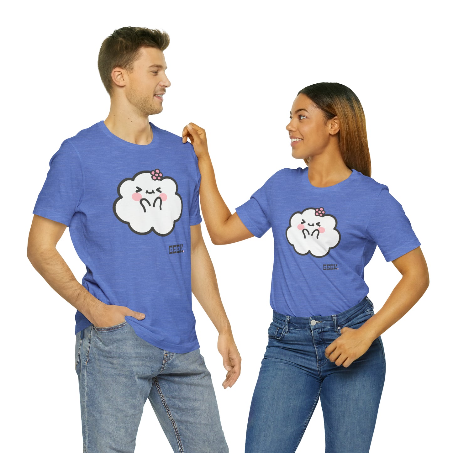 Eeek- Cumulo Cuties Unisex Jersey Short Sleeve Tee