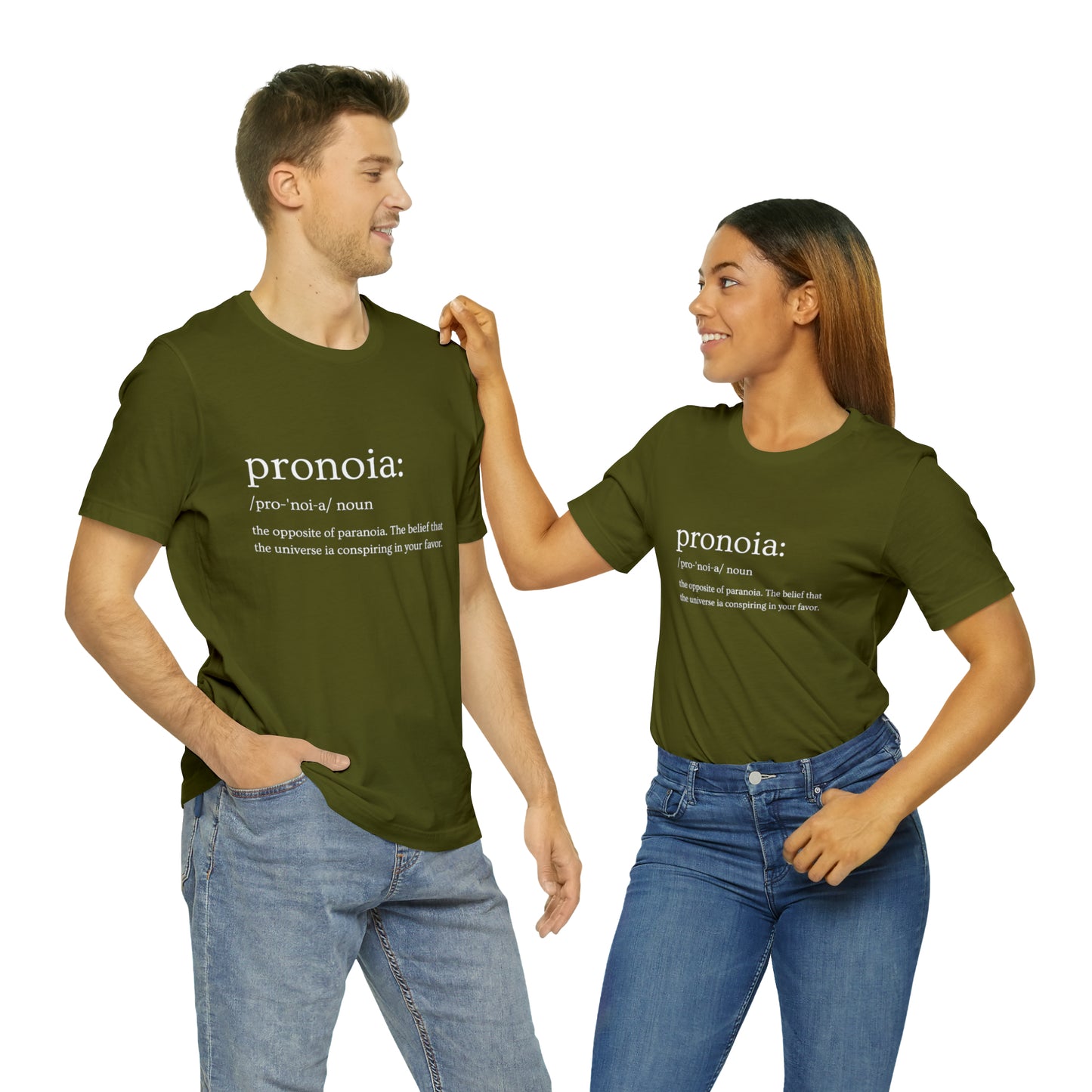 Pronoia Definition - Unisex Jersey Short Sleeve Tee