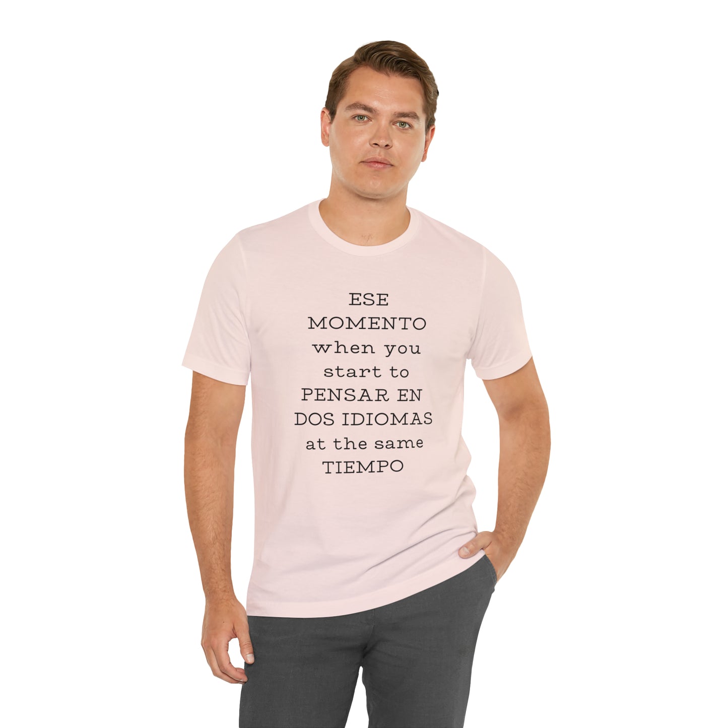 Im Bilingual Unisex Jersey Short Sleeve Tee