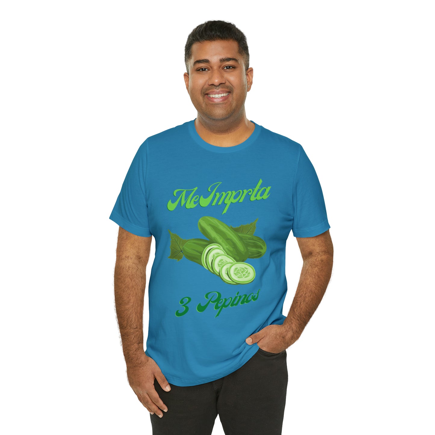 Me Importa 3 Pepinos -Unisex Jersey Short Sleeve Tee
