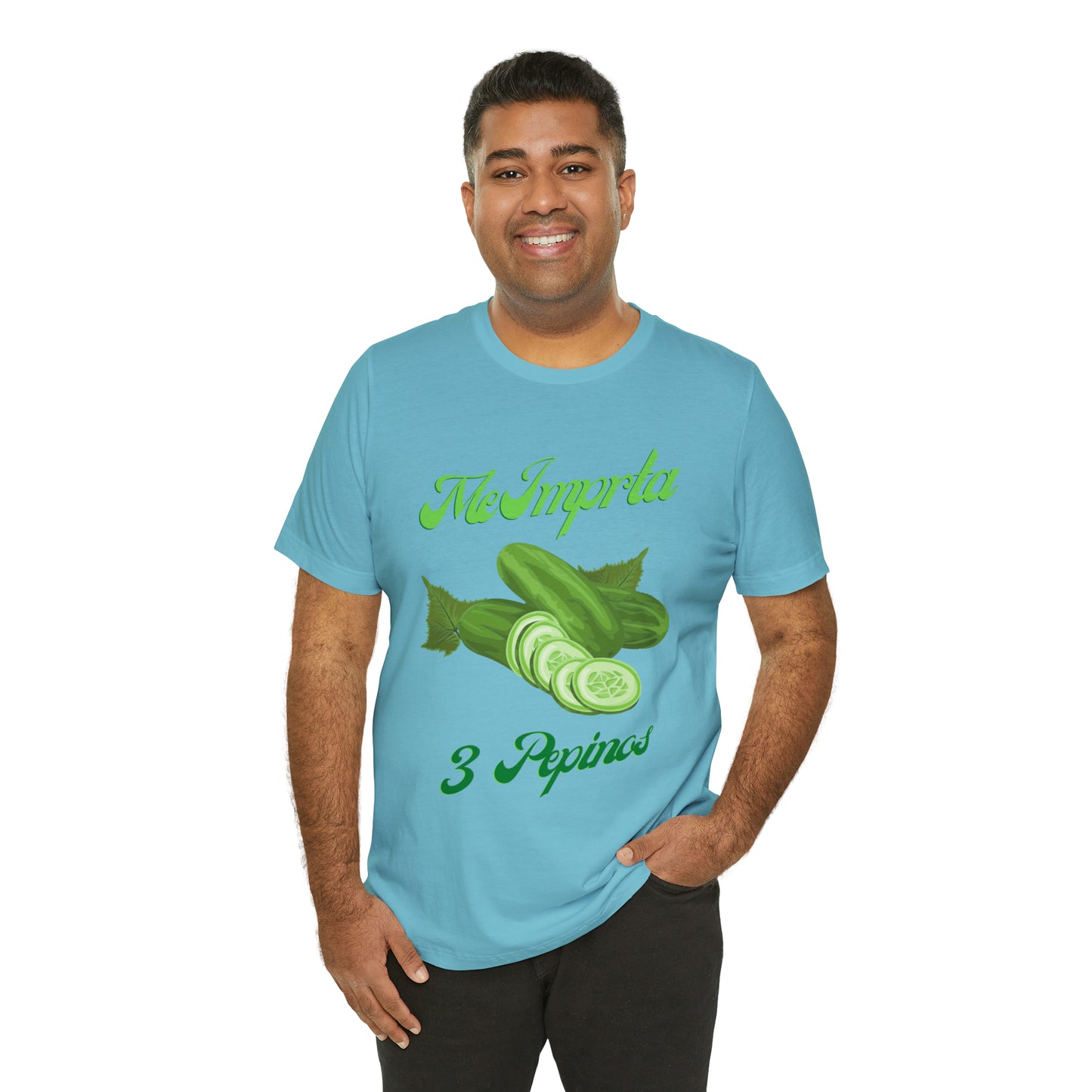 Me Importa 3 Pepinos -Unisex Jersey Short Sleeve Tee