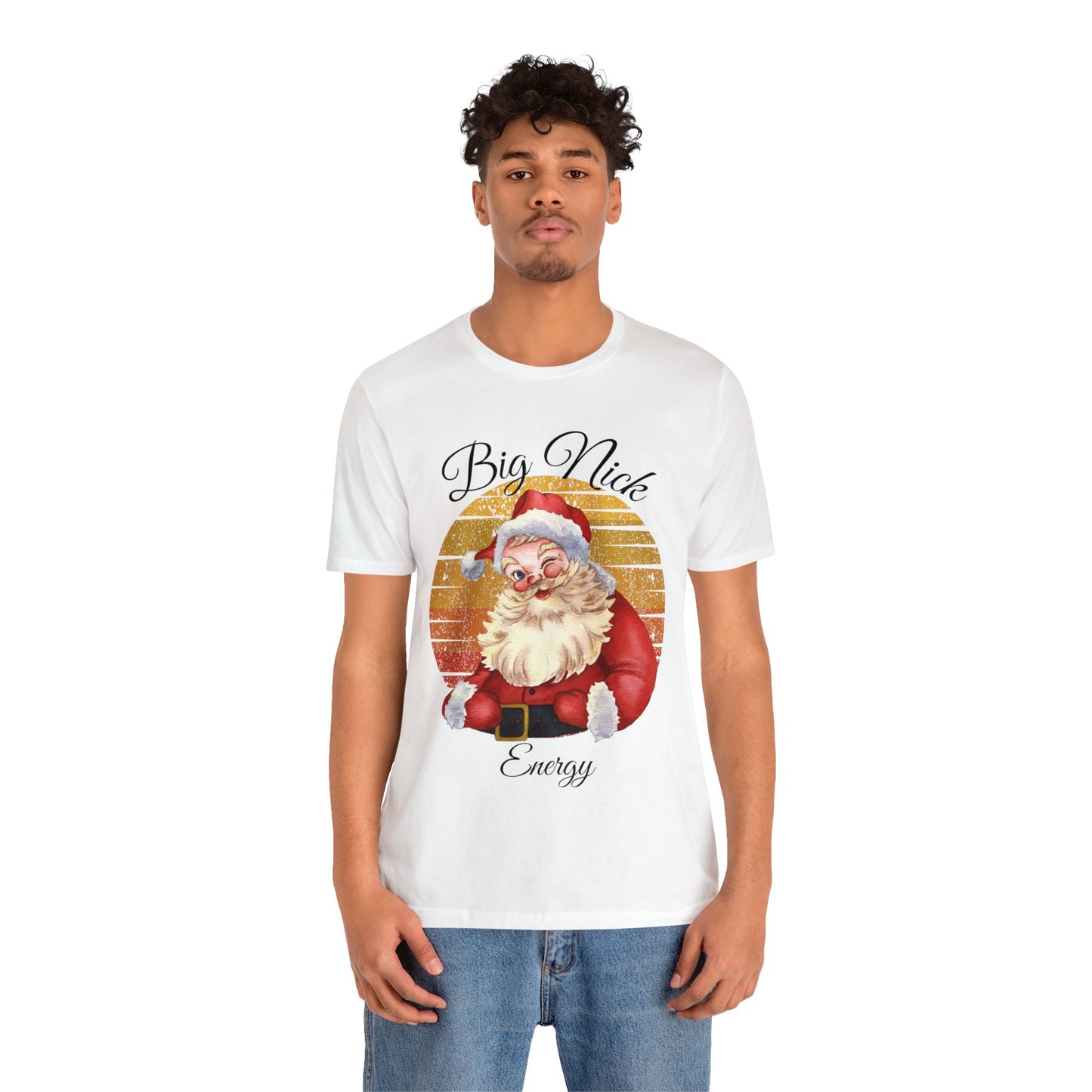 Big Nick Energy - Santa Christmas T Shirt Unisex