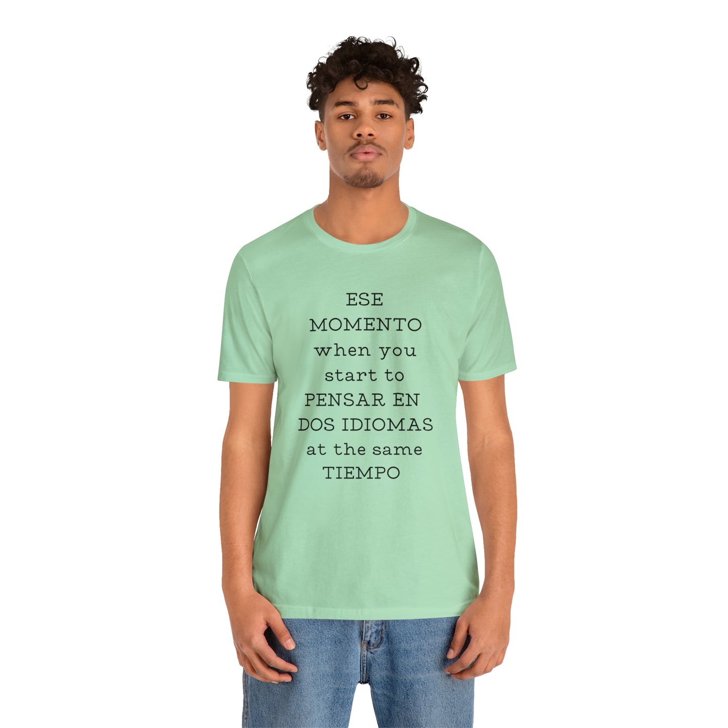 Im Bilingual Unisex Jersey Short Sleeve Tee