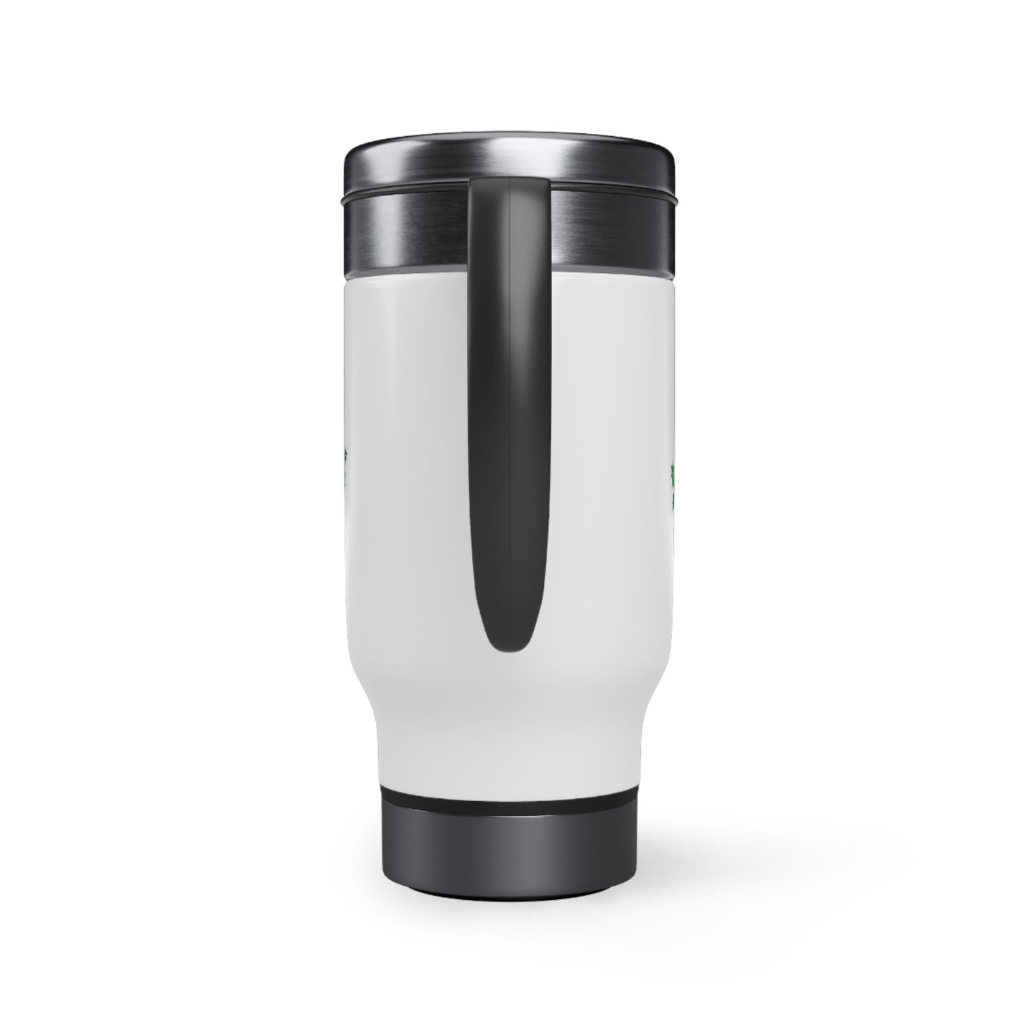 Most Likely To Drink All The Coquito Stainless Steel Travel Mug with Handle, 14oz