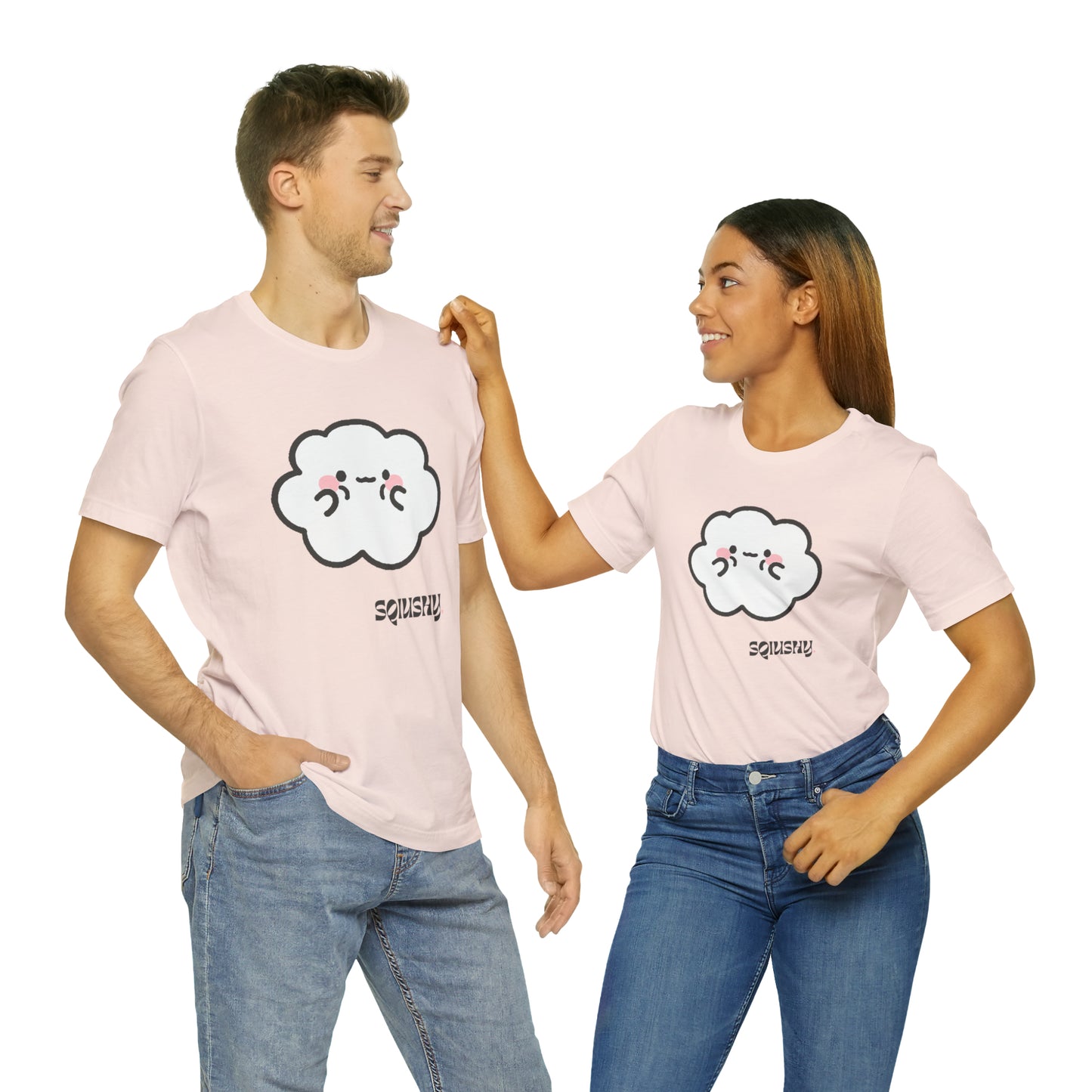 Squishy- Cumulo Cuties Unisex Jersey Short Sleeve Tee
