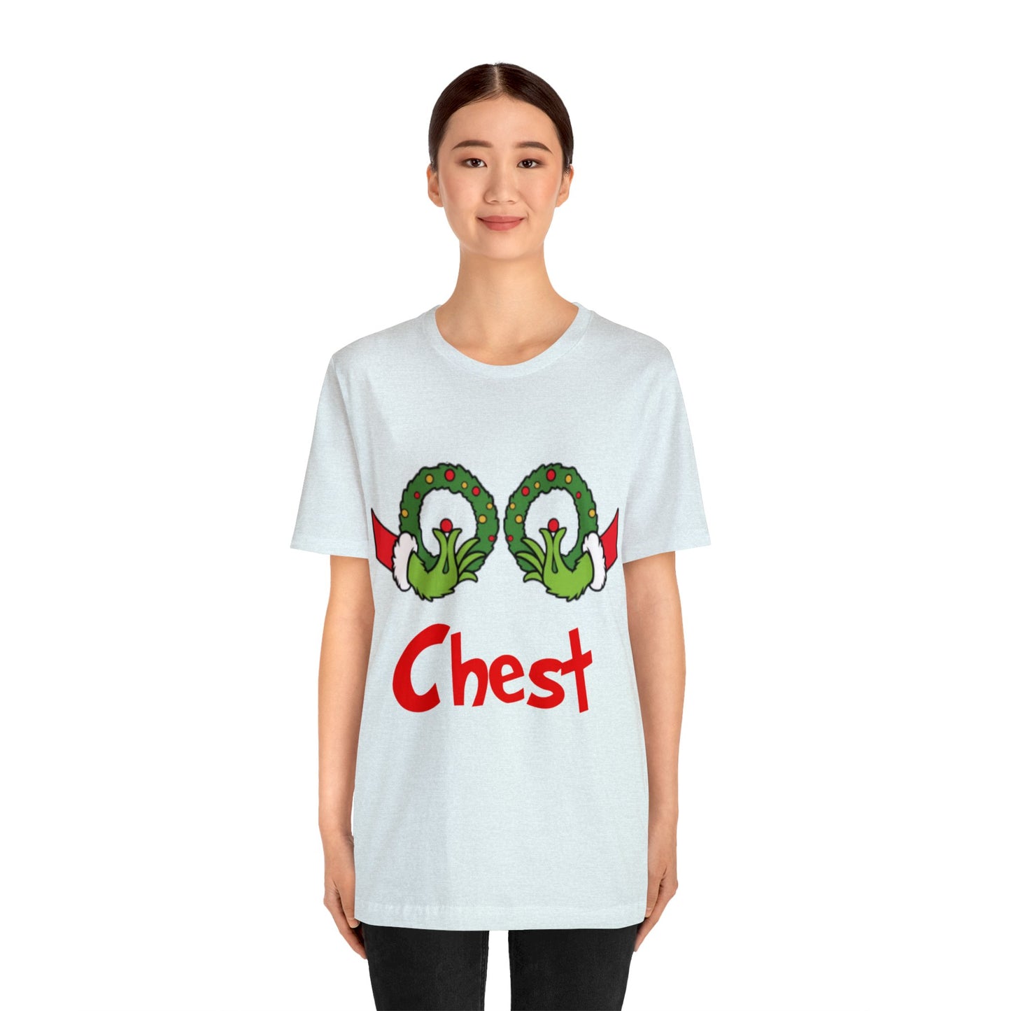 Grinch Couples T-shirt (Chest) Unisex Jersey Short Sleeve Tee
