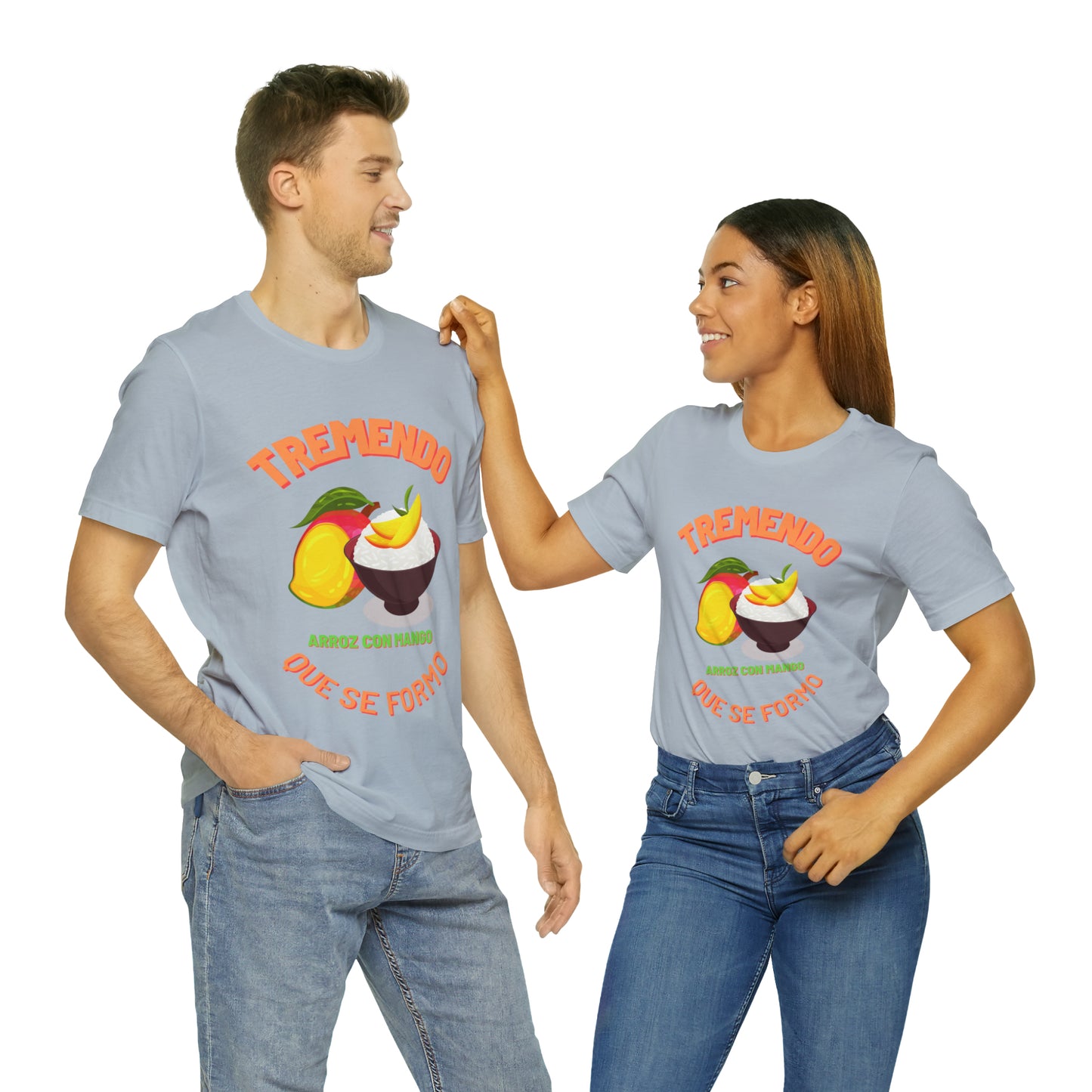 Tremendo Arroz Con Mango Que Se Formo -Unisex Jersey Short Sleeve Tee