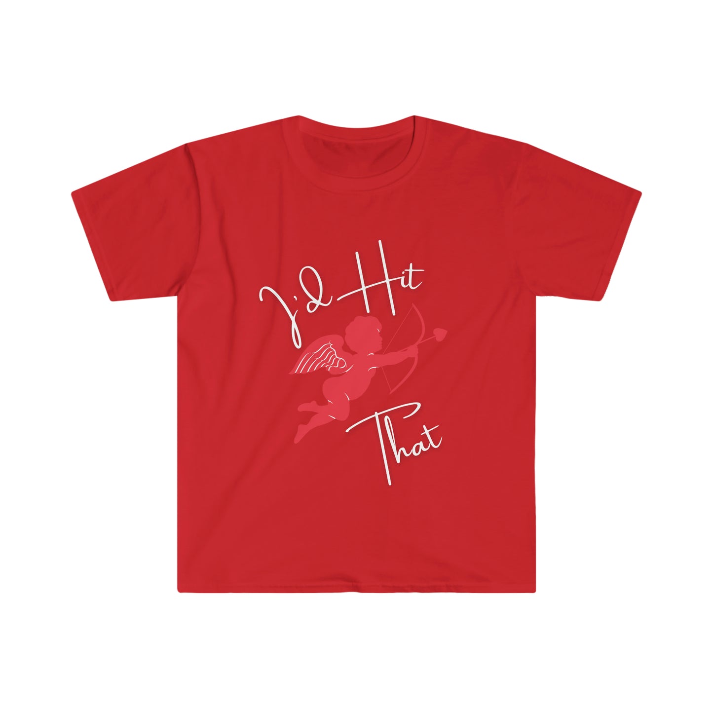 Men's Valentines T-Shirt - I'd Hit That - Cupid