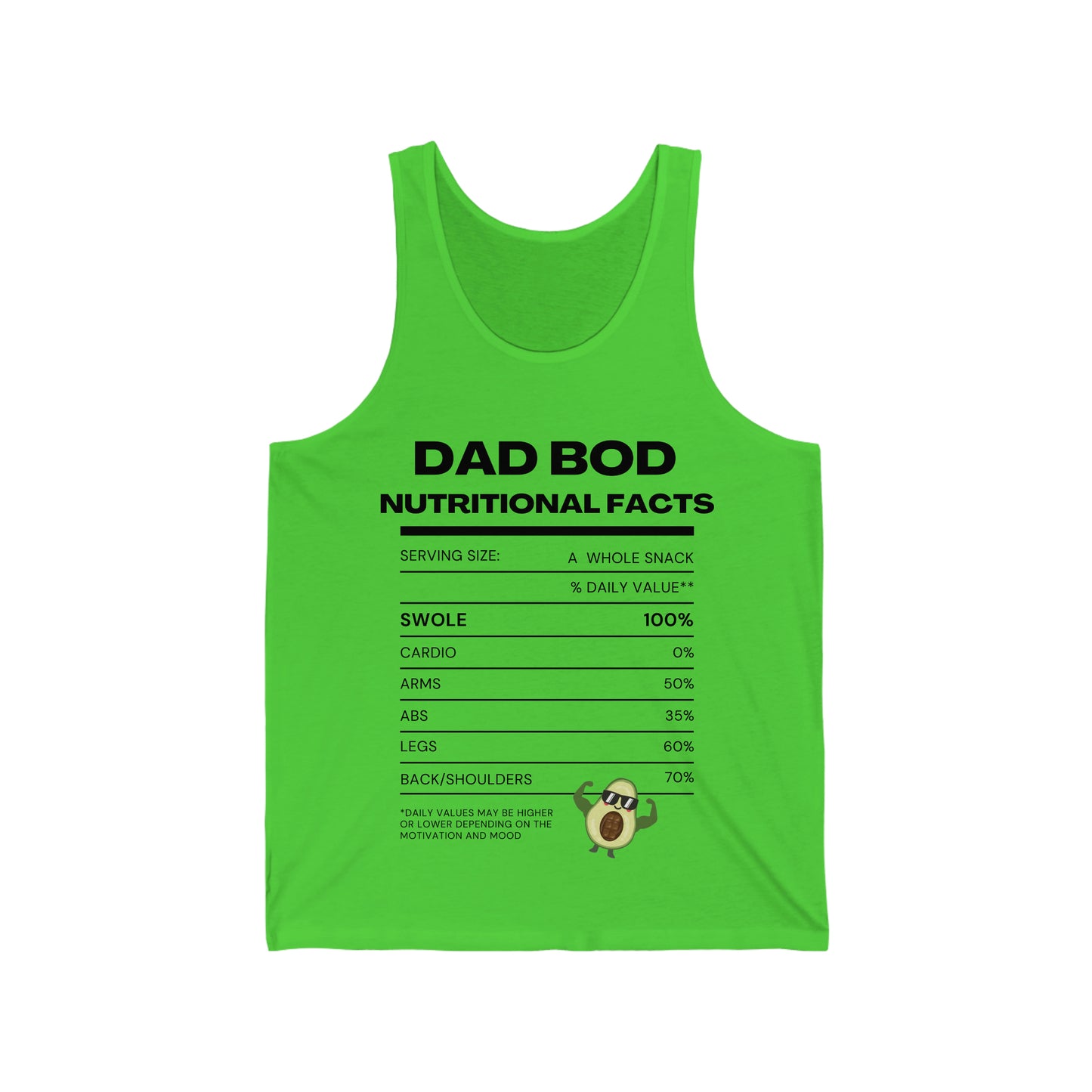 Mens Workout Tank - Dad Bod