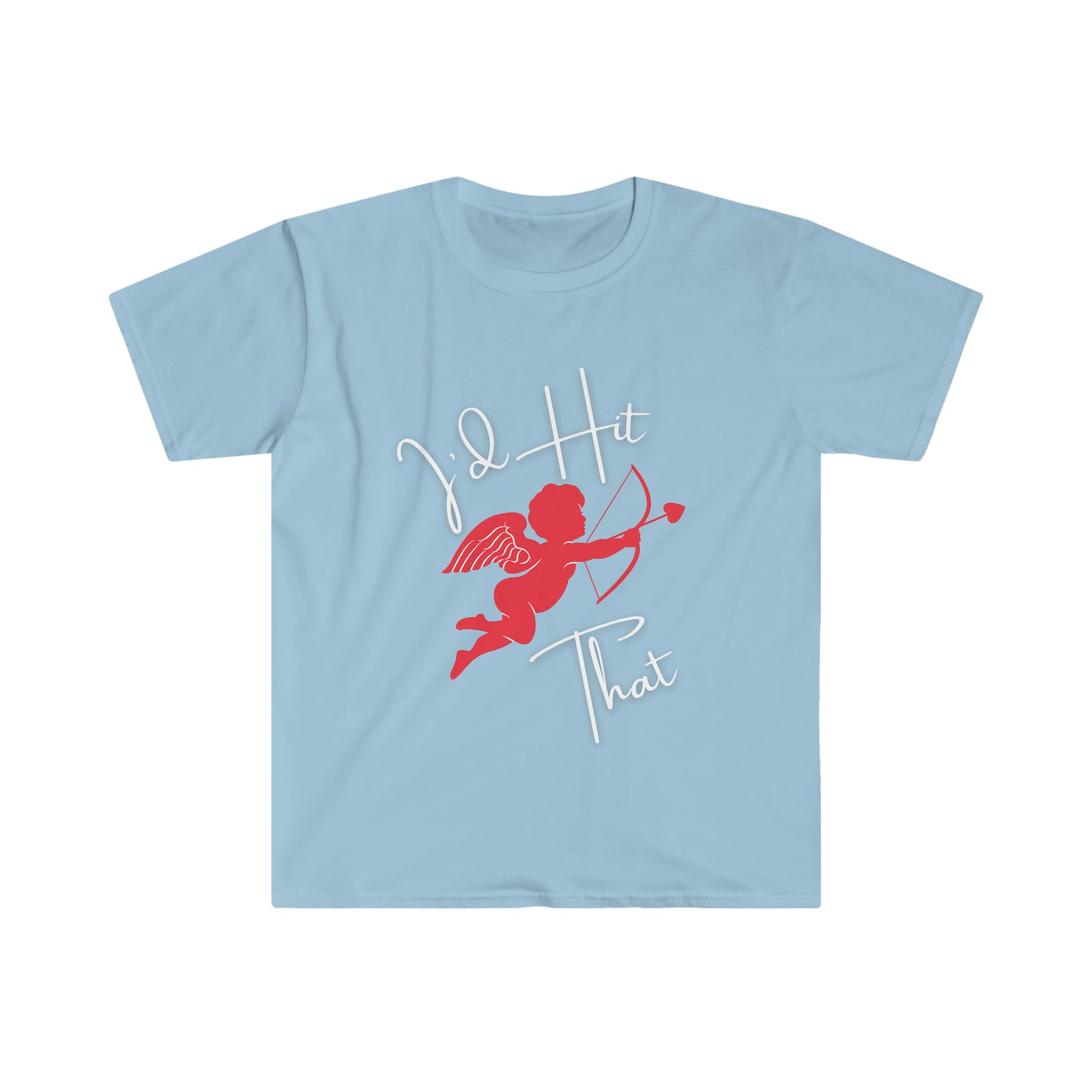 Men's Valentines T-Shirt - I'd Hit That - Cupid
