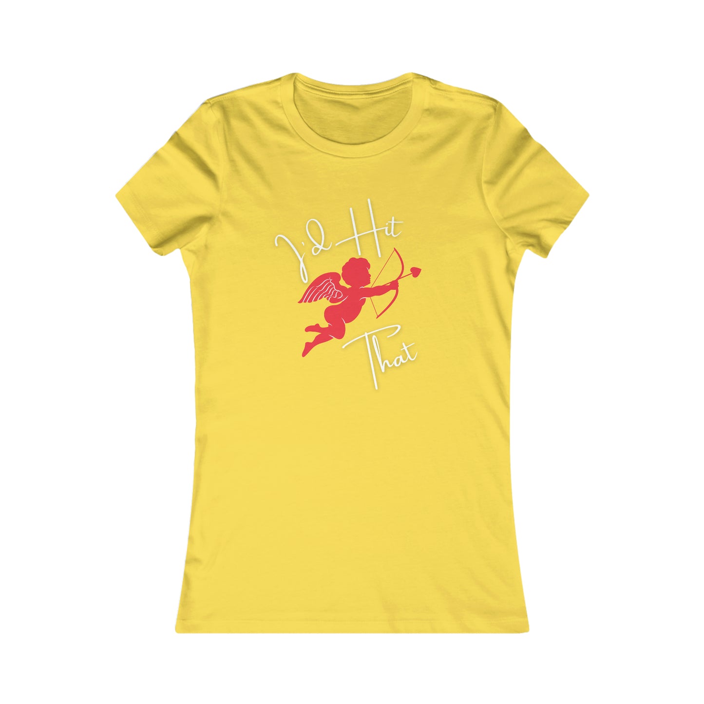 Valentine's Day T-Shirt - I'd Hit That - Cupid