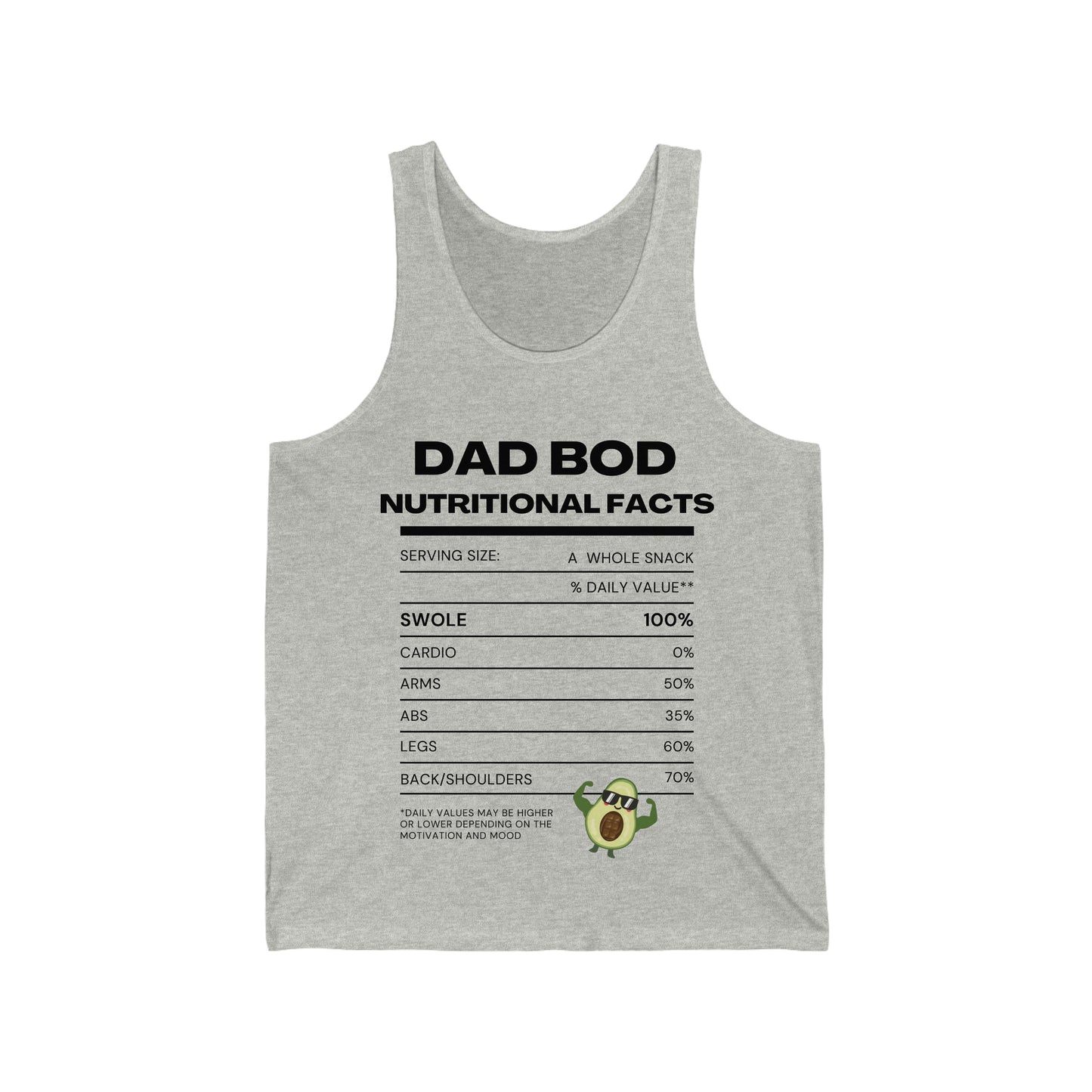 Mens Workout Tank - Dad Bod