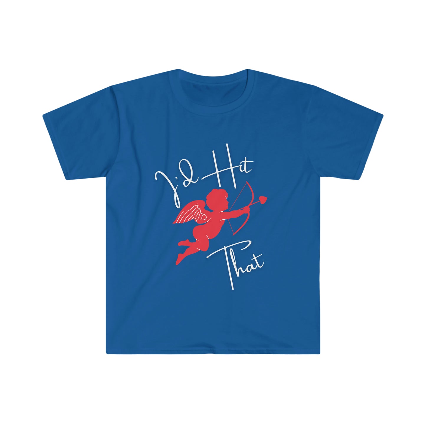 Men's Valentines T-Shirt - I'd Hit That - Cupid