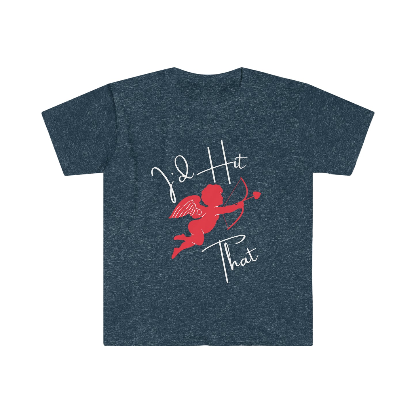 Men's Valentines T-Shirt - I'd Hit That - Cupid
