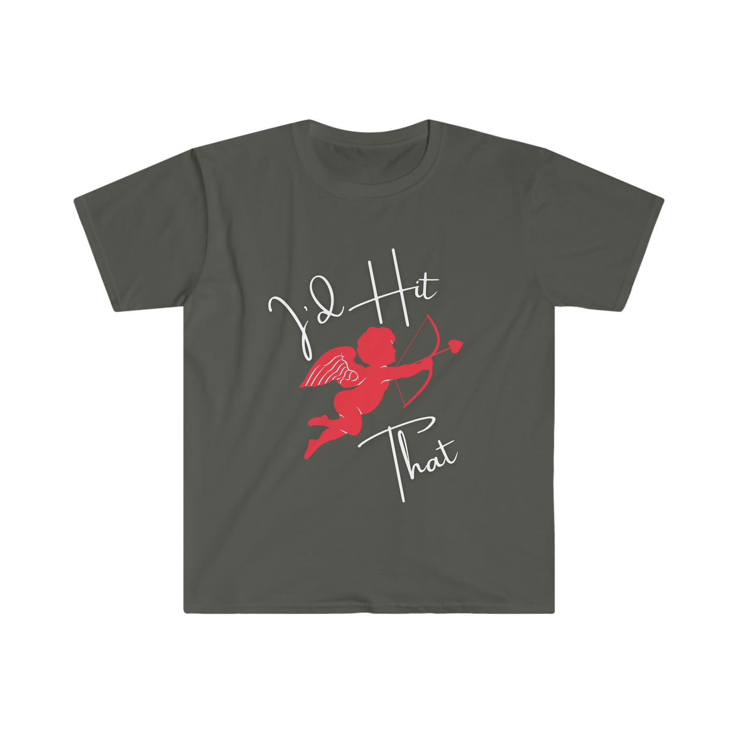 Men's Valentines T-Shirt - I'd Hit That - Cupid