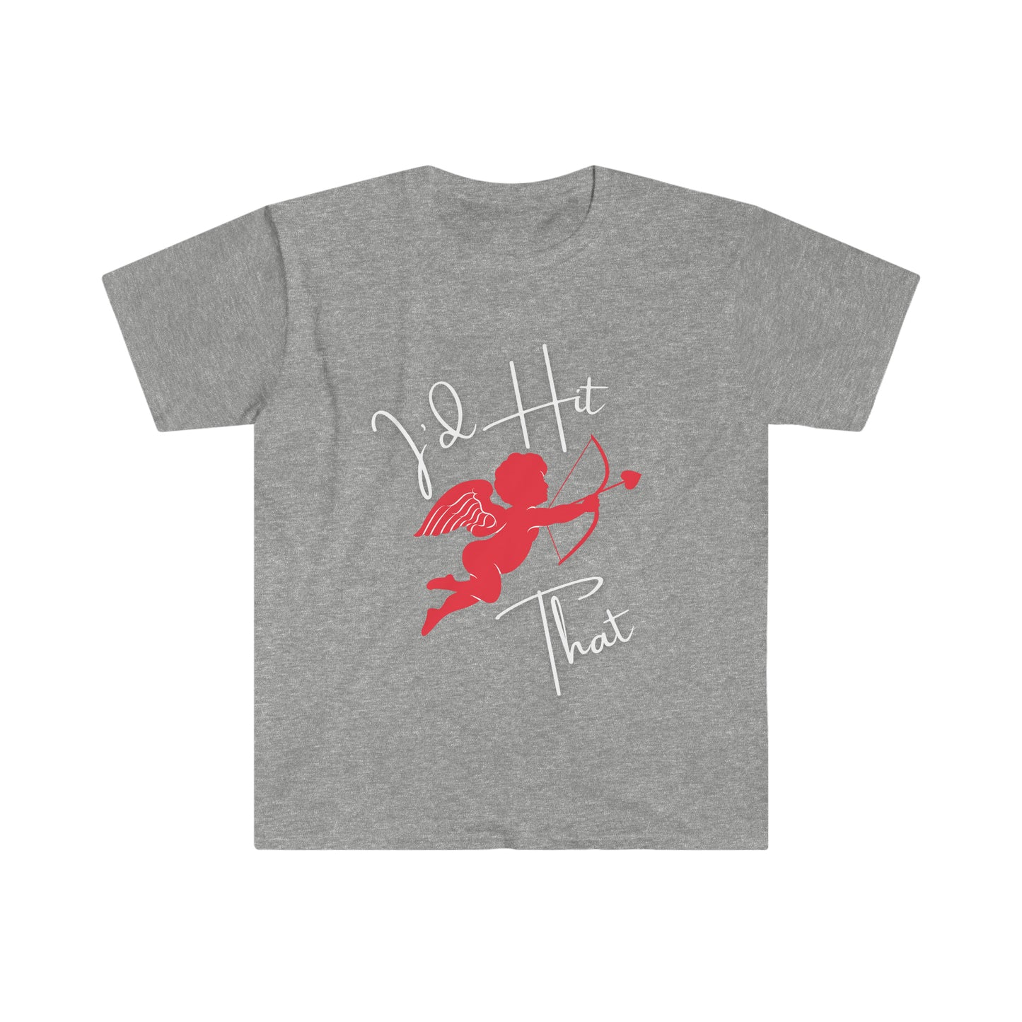 Men's Valentines T-Shirt - I'd Hit That - Cupid