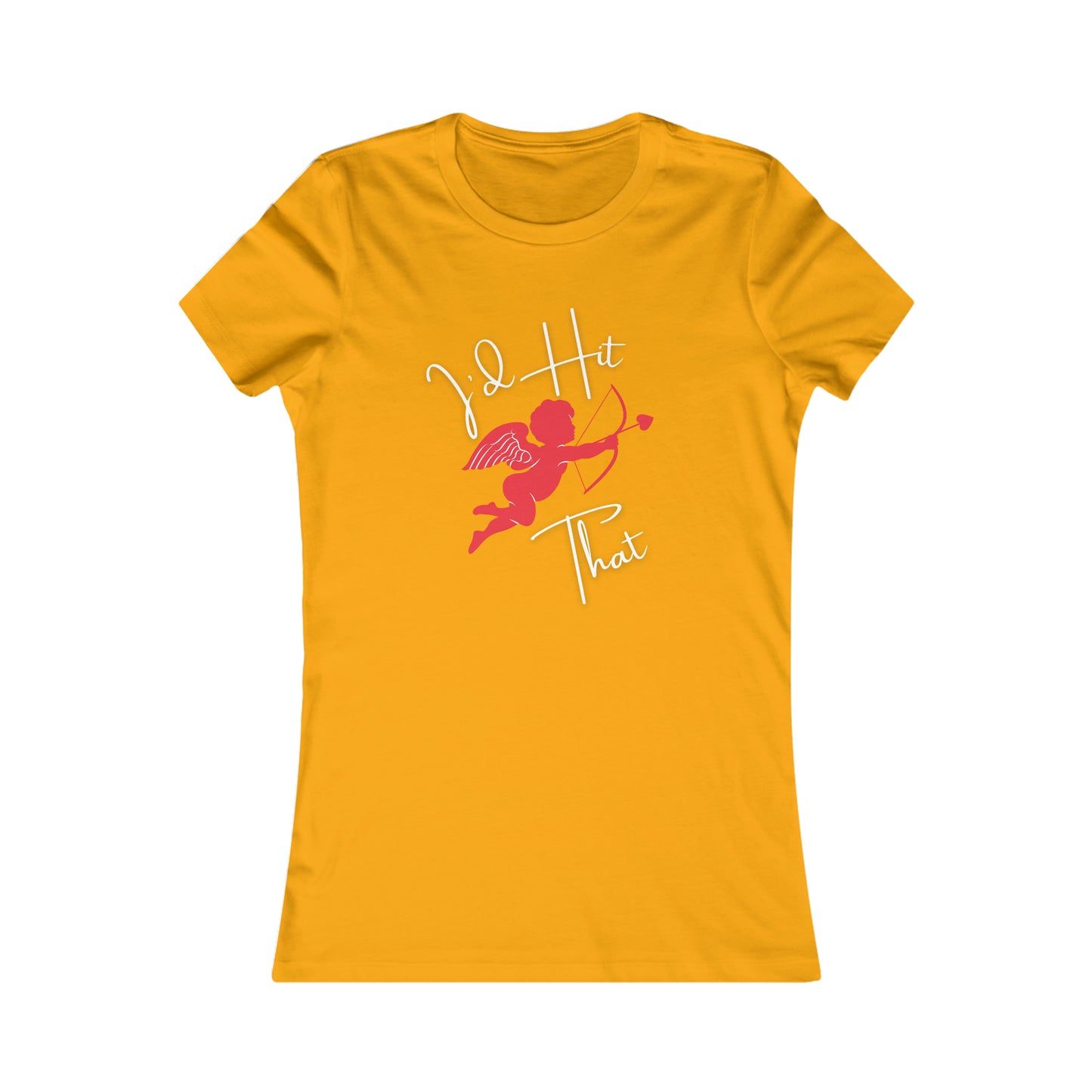 Valentine's Day T-Shirt - I'd Hit That - Cupid