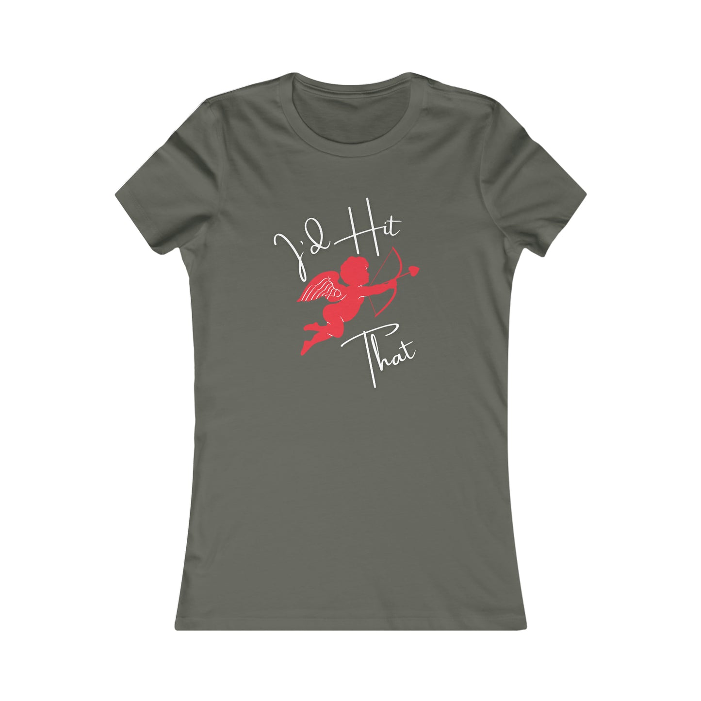 Valentine's Day T-Shirt - I'd Hit That - Cupid