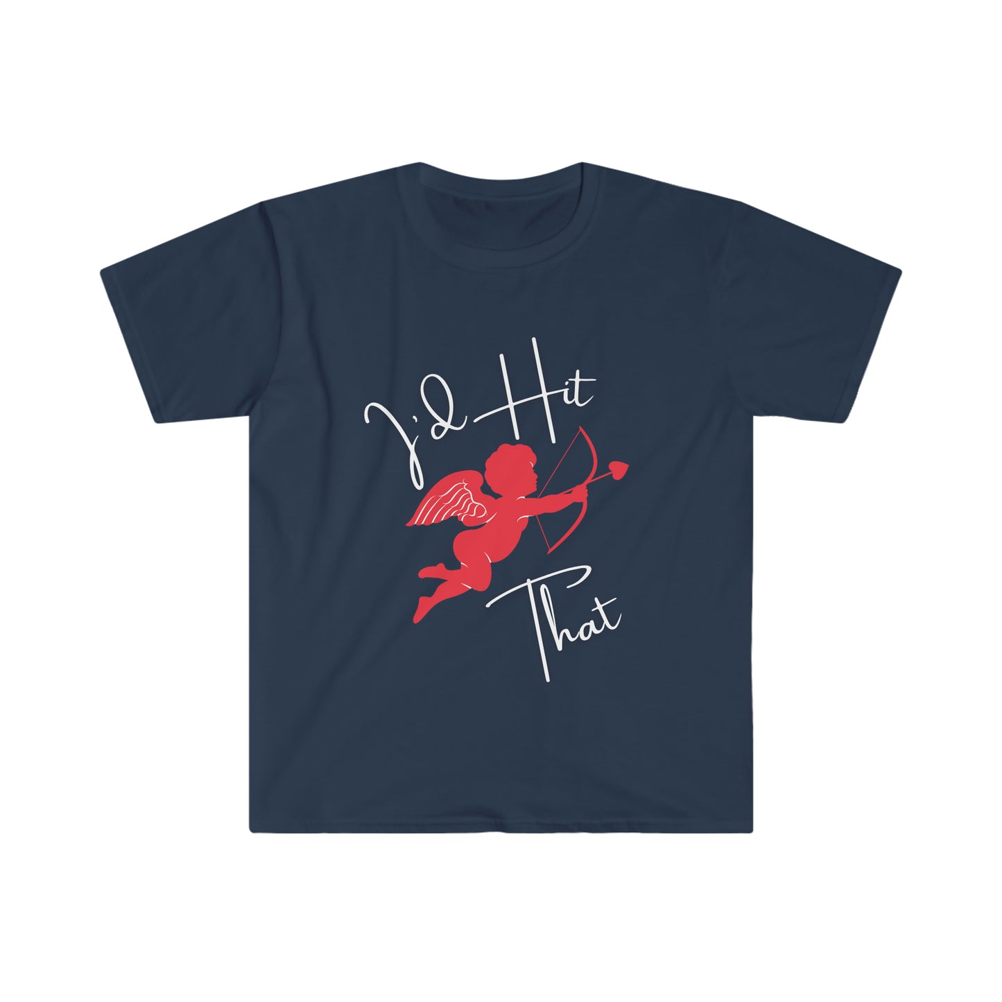 Men's Valentines T-Shirt - I'd Hit That - Cupid
