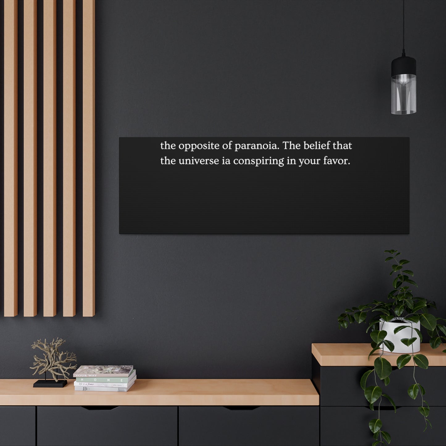 Pronoia - definition Canvas Gallery Wraps