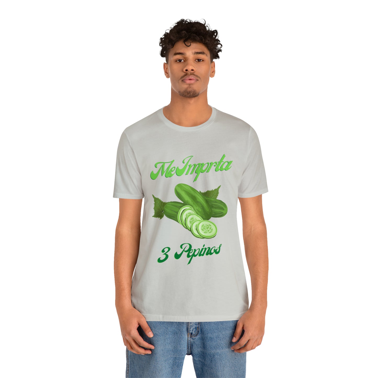 Me Importa 3 Pepinos -Unisex Jersey Short Sleeve Tee