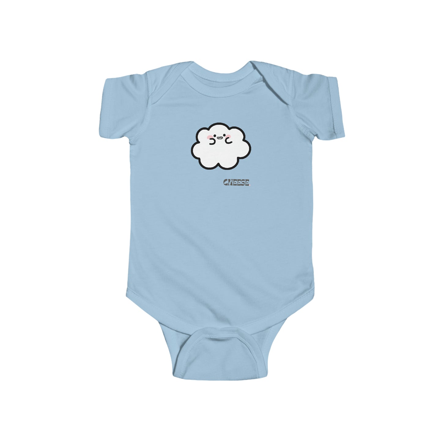 Cheese- Cumulo Cuties Infant Fine Jersey Bodysuit