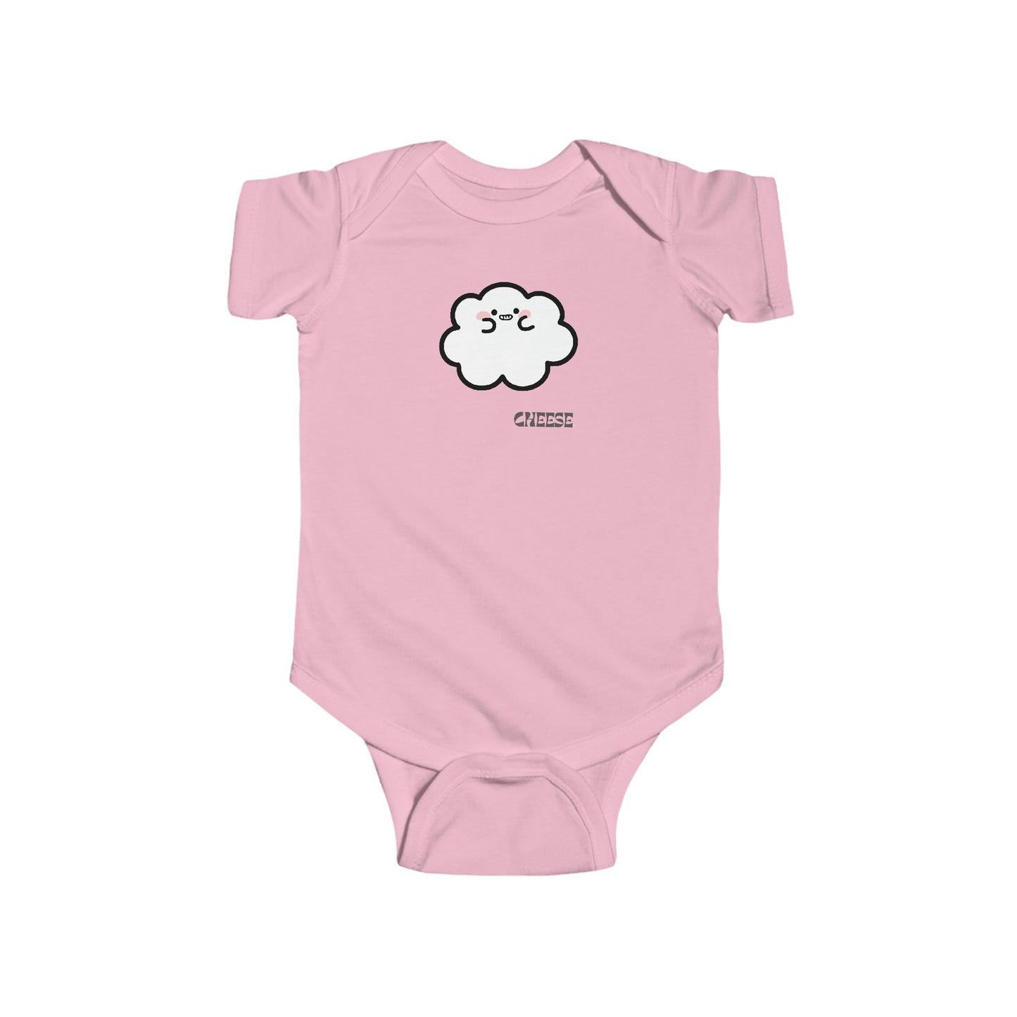 Cheese- Cumulo Cuties Infant Fine Jersey Bodysuit