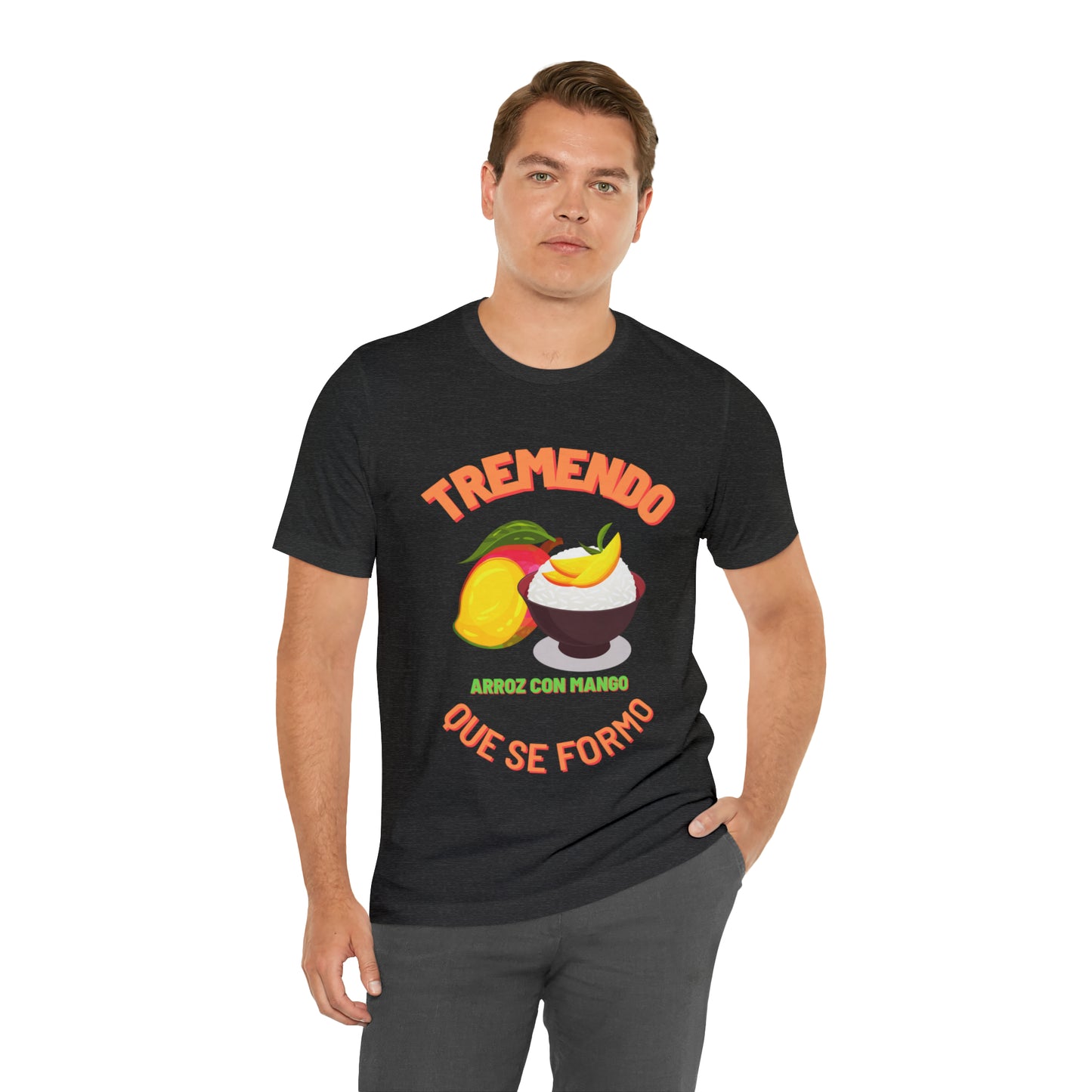 Tremendo Arroz Con Mango Que Se Formo -Unisex Jersey Short Sleeve Tee