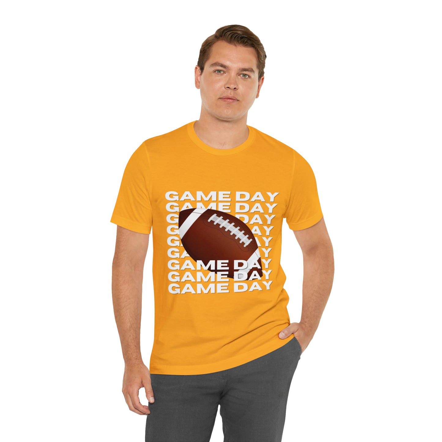 Game Day Football Unisex Jersey Short Sleeve Tee