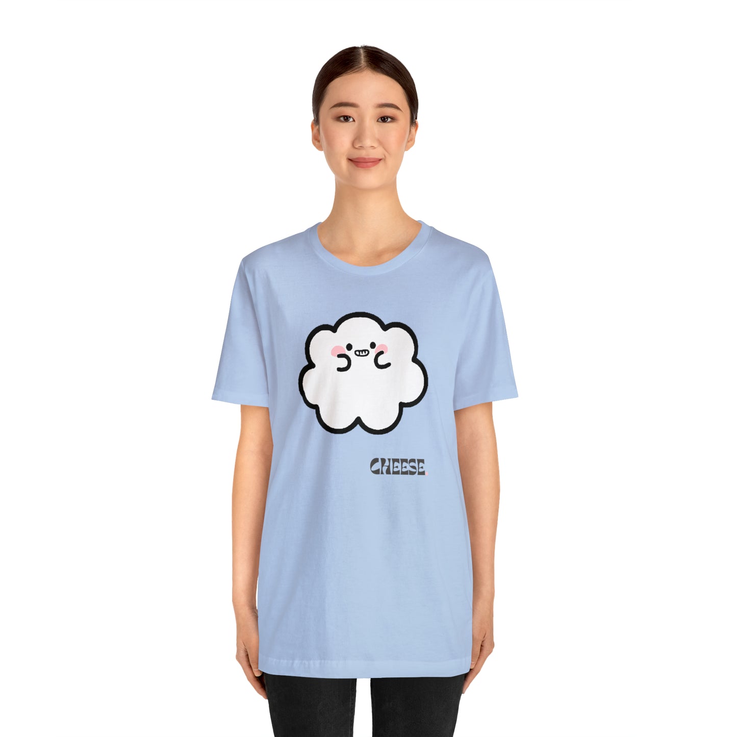 Cheese- Cumulo Cuties Unisex Jersey Short Sleeve Tee