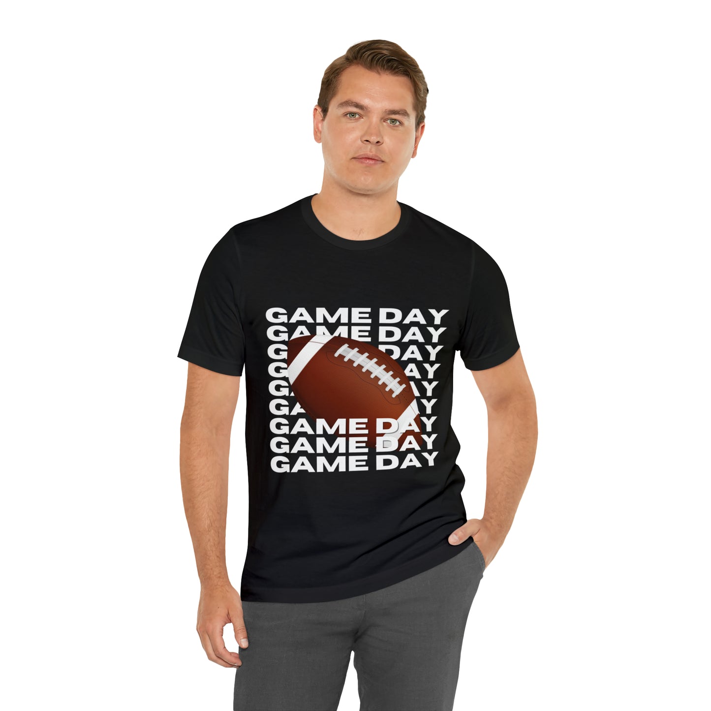 Game Day Football Unisex Jersey Short Sleeve Tee