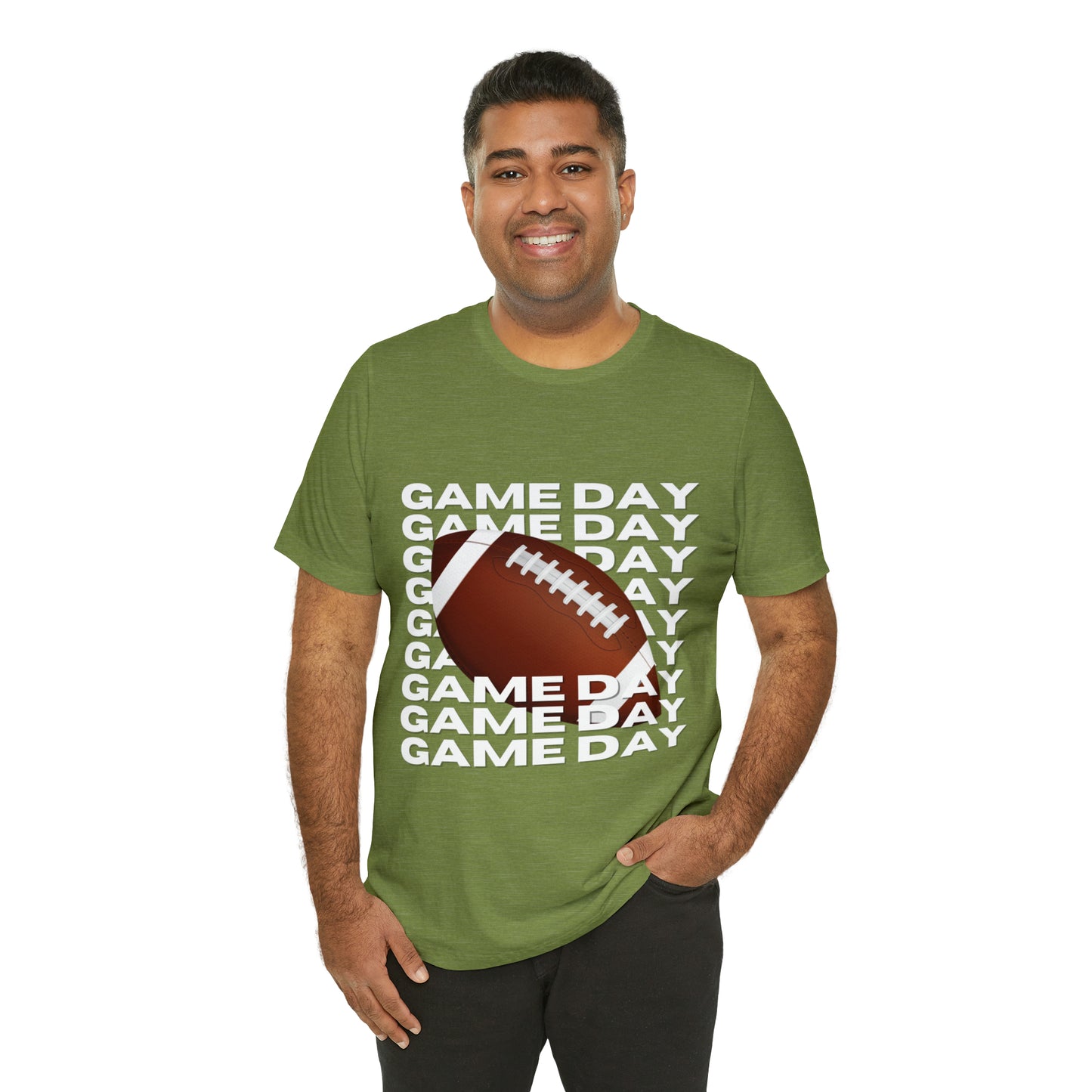 Game Day Football Unisex Jersey Short Sleeve Tee