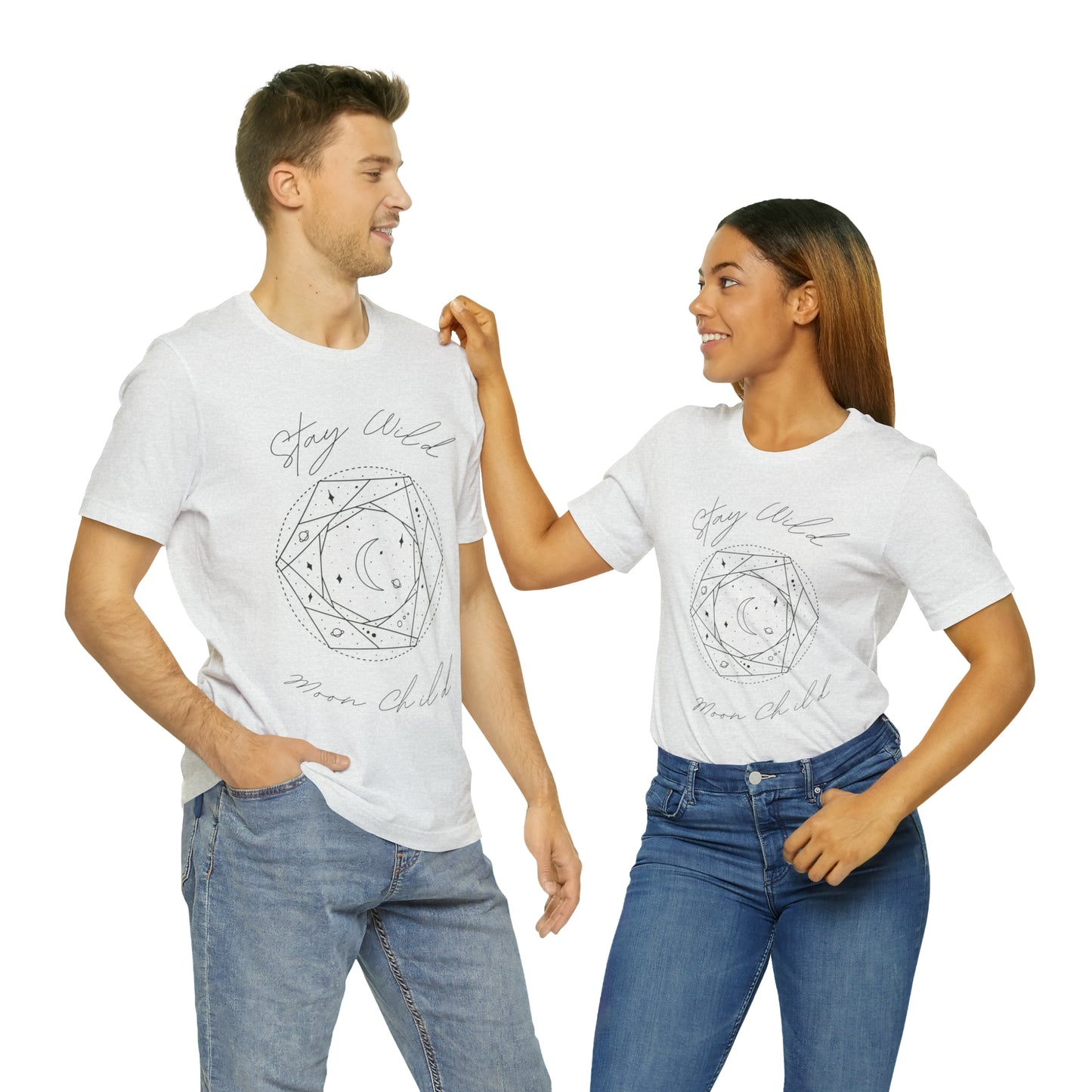 Stay Wild Moon Child- Unisex T shirt