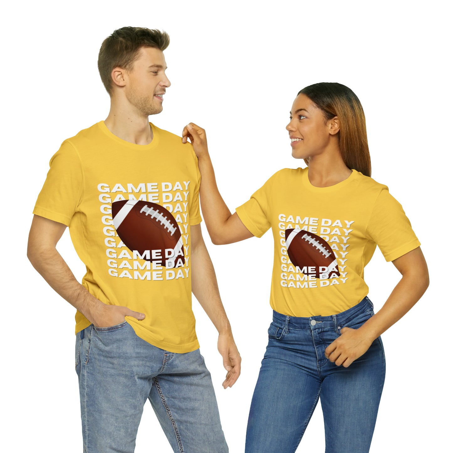 Game Day Football Unisex Jersey Short Sleeve Tee