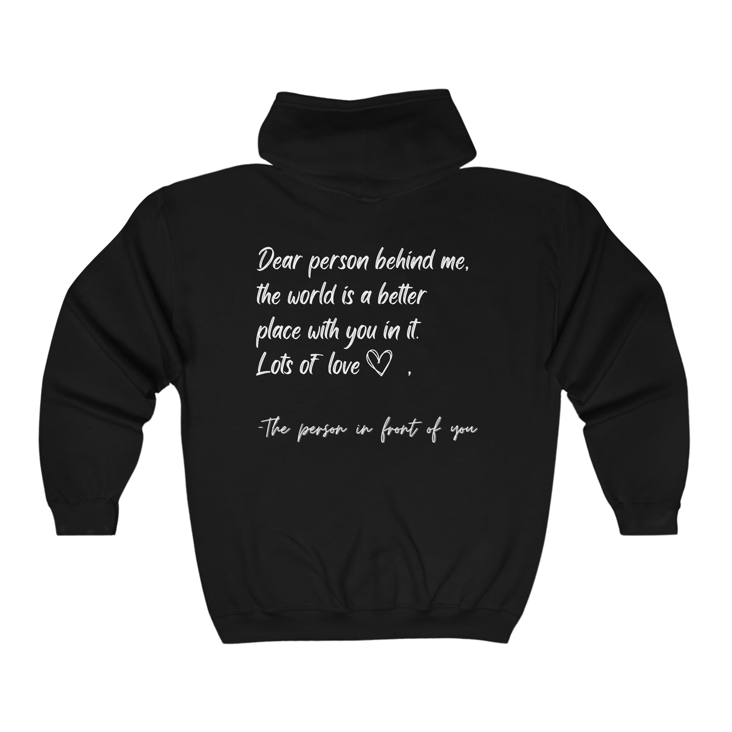 Be Kind - Unisex Heavy Blend Full Zip Hooded Sweatshirt