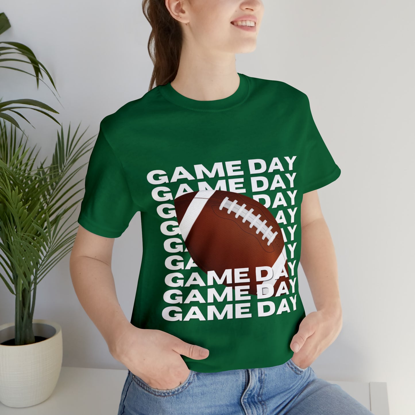 Game Day Football Unisex Jersey Short Sleeve Tee