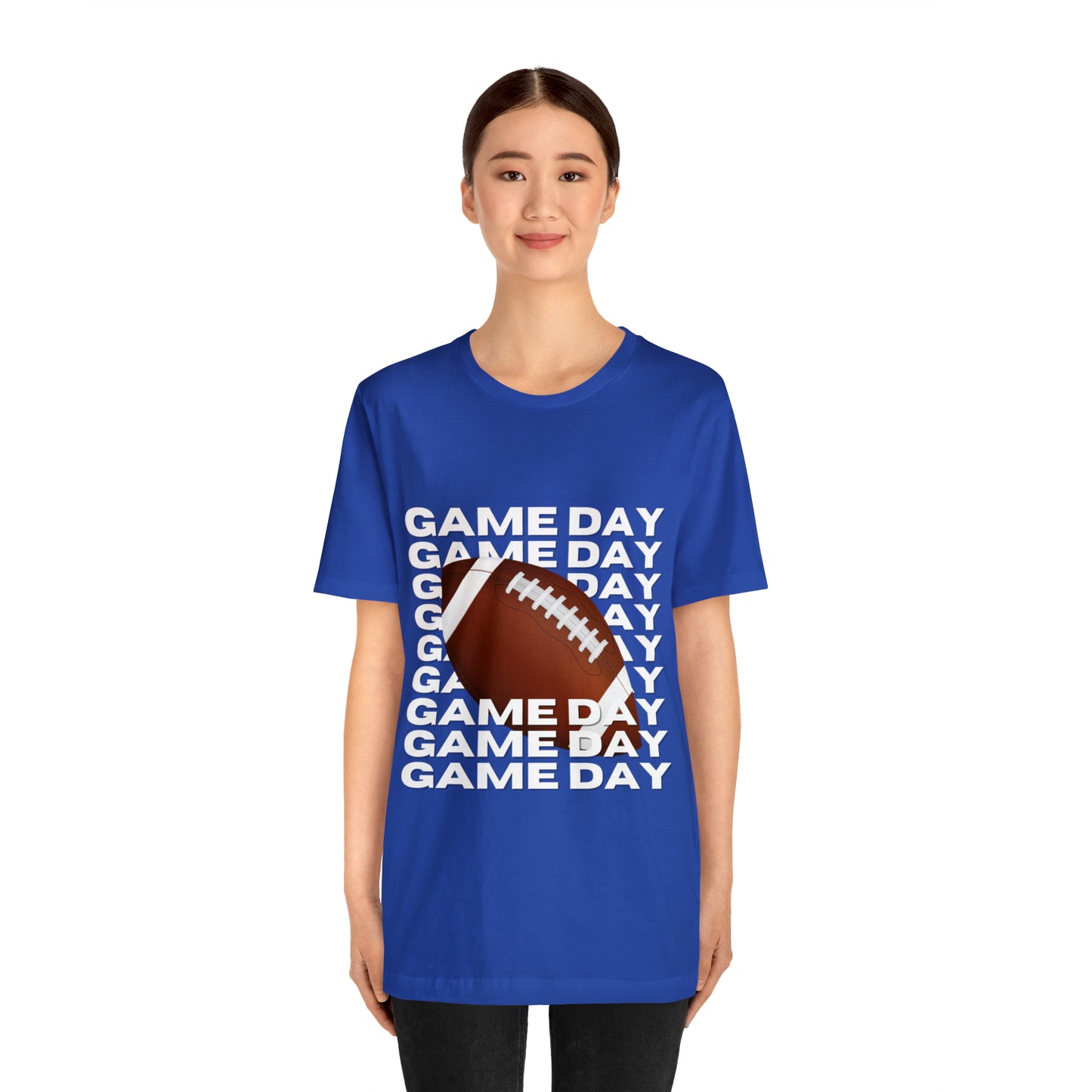Game Day Football Unisex Jersey Short Sleeve Tee