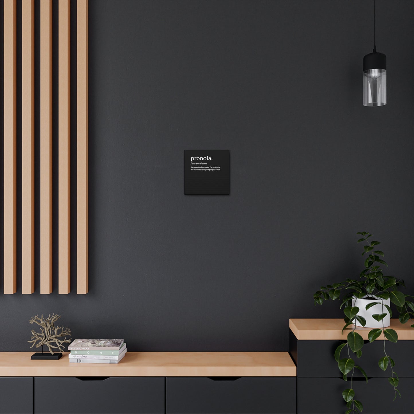Pronoia - definition Canvas Gallery Wraps