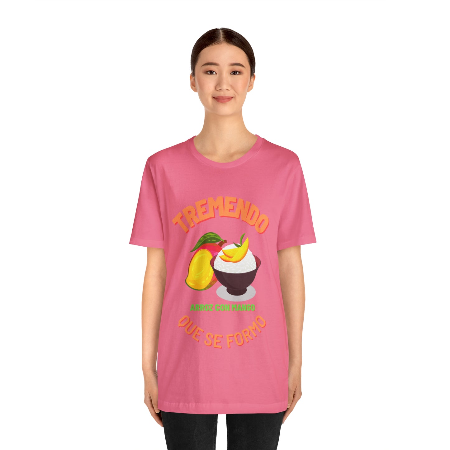 Tremendo Arroz Con Mango Que Se Formo -Unisex Jersey Short Sleeve Tee