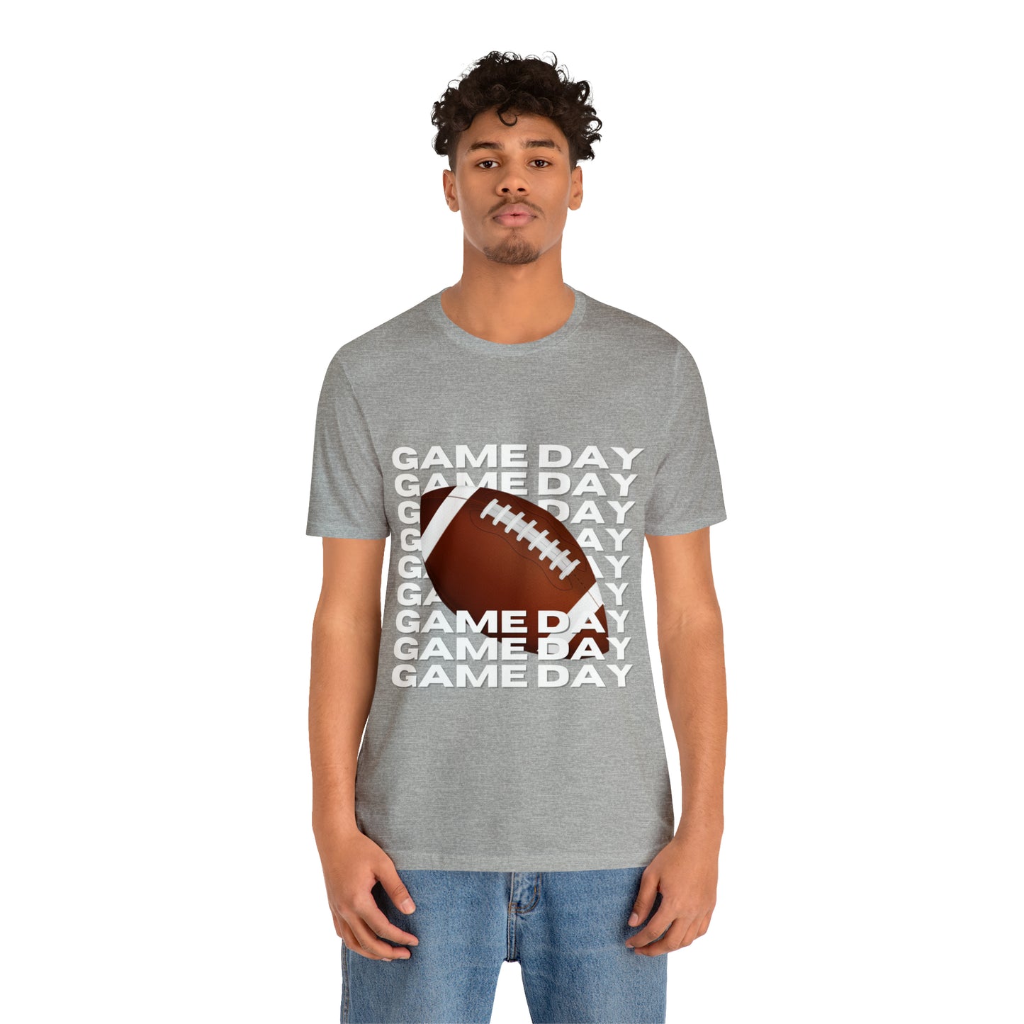 Game Day Football Unisex Jersey Short Sleeve Tee
