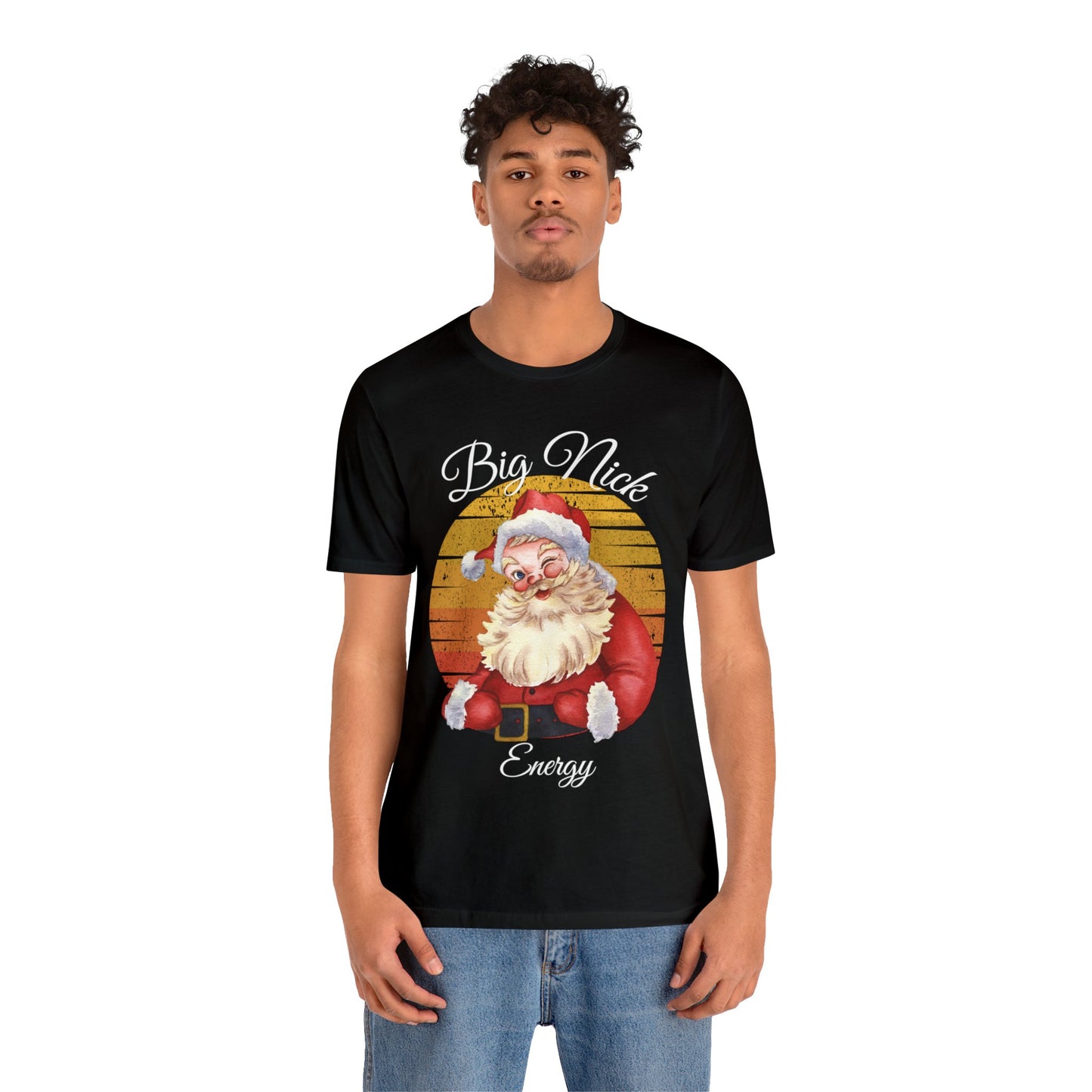 Big Nick Energy - Santa Christmas T Shirt Unisex