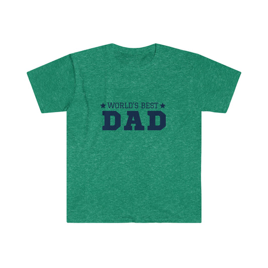 Worlds Best Dad - Fathers Day T Shirt