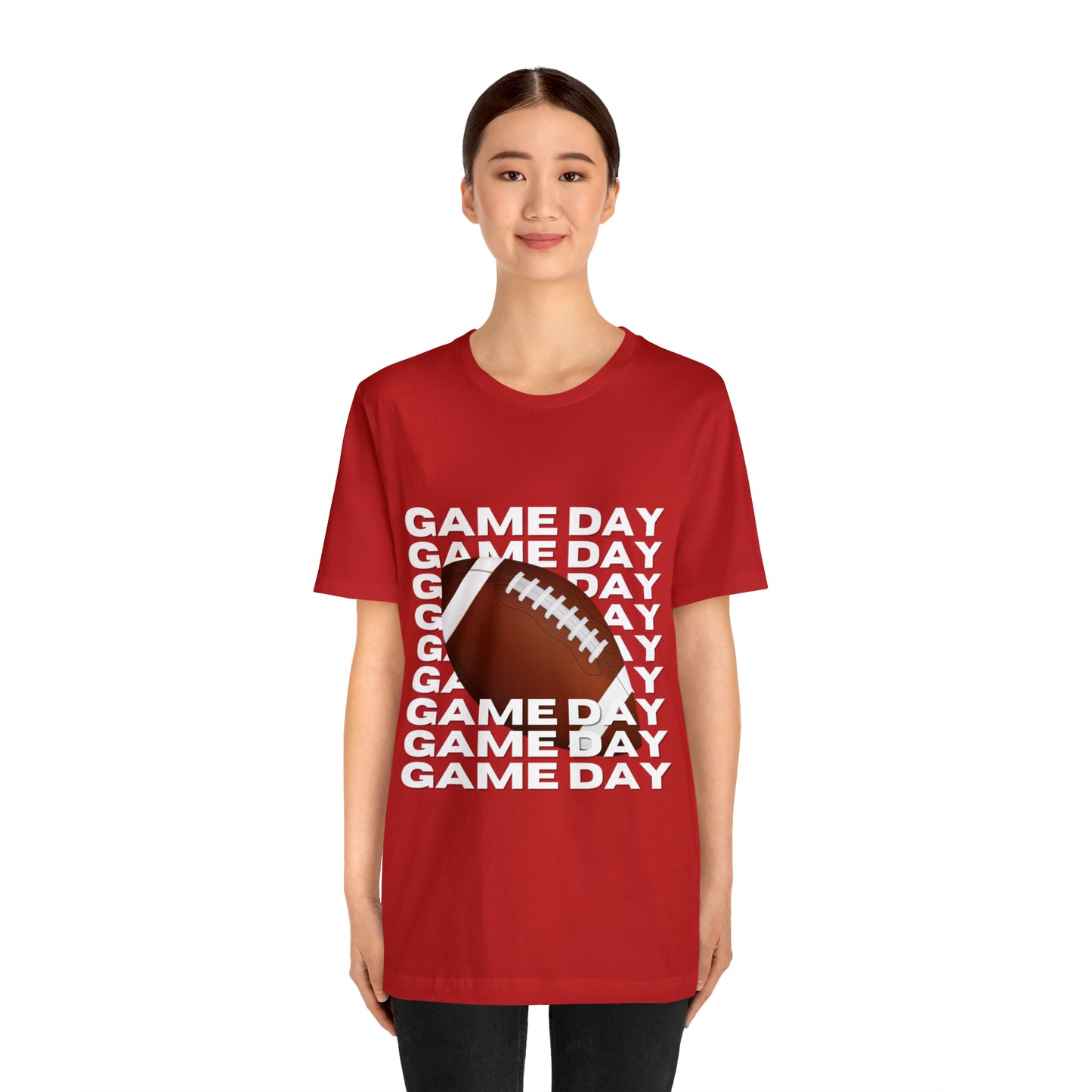 Game Day Football Unisex Jersey Short Sleeve Tee
