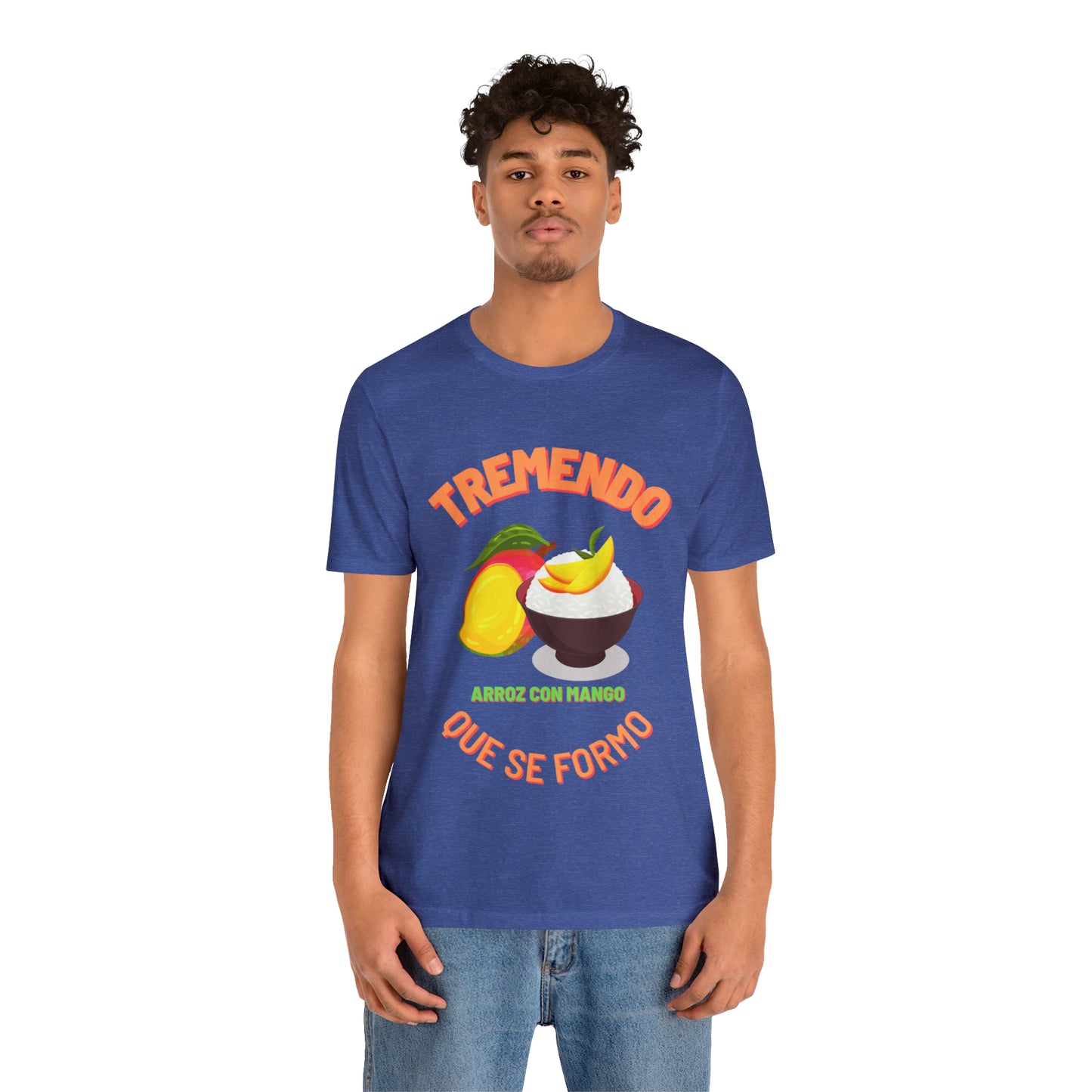 Tremendo Arroz Con Mango Que Se Formo -Unisex Jersey Short Sleeve Tee